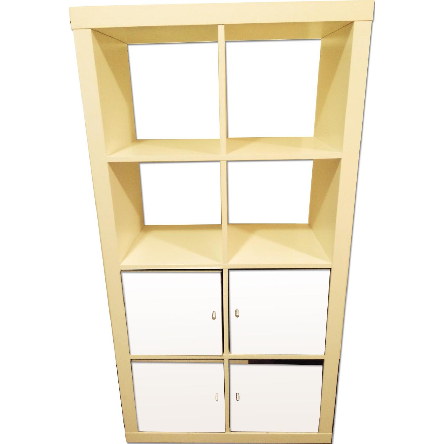 Ikea Expedit Shelves with Mirrored AptDeco