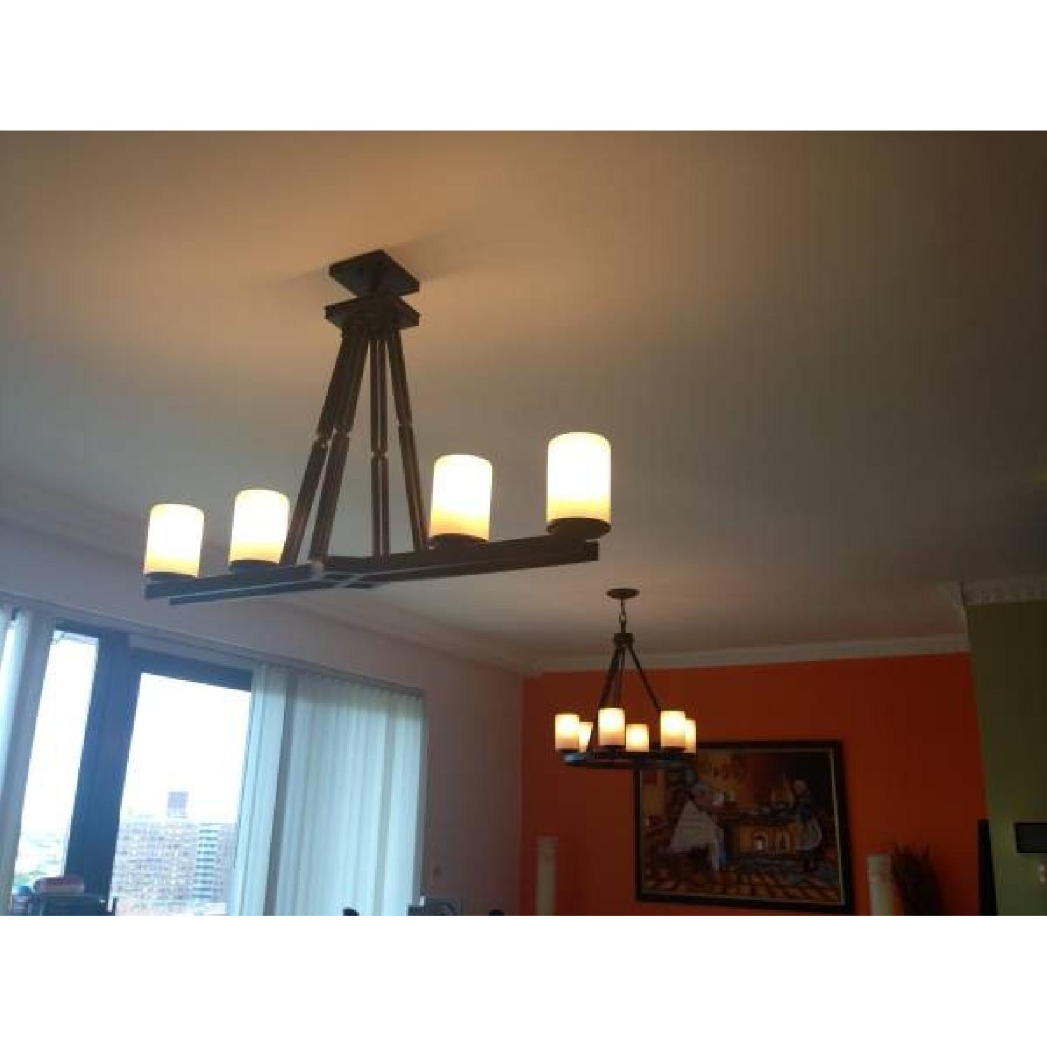 Hampton Bay Dark Ridge Bronze 4-Light Alta Loma - image-2