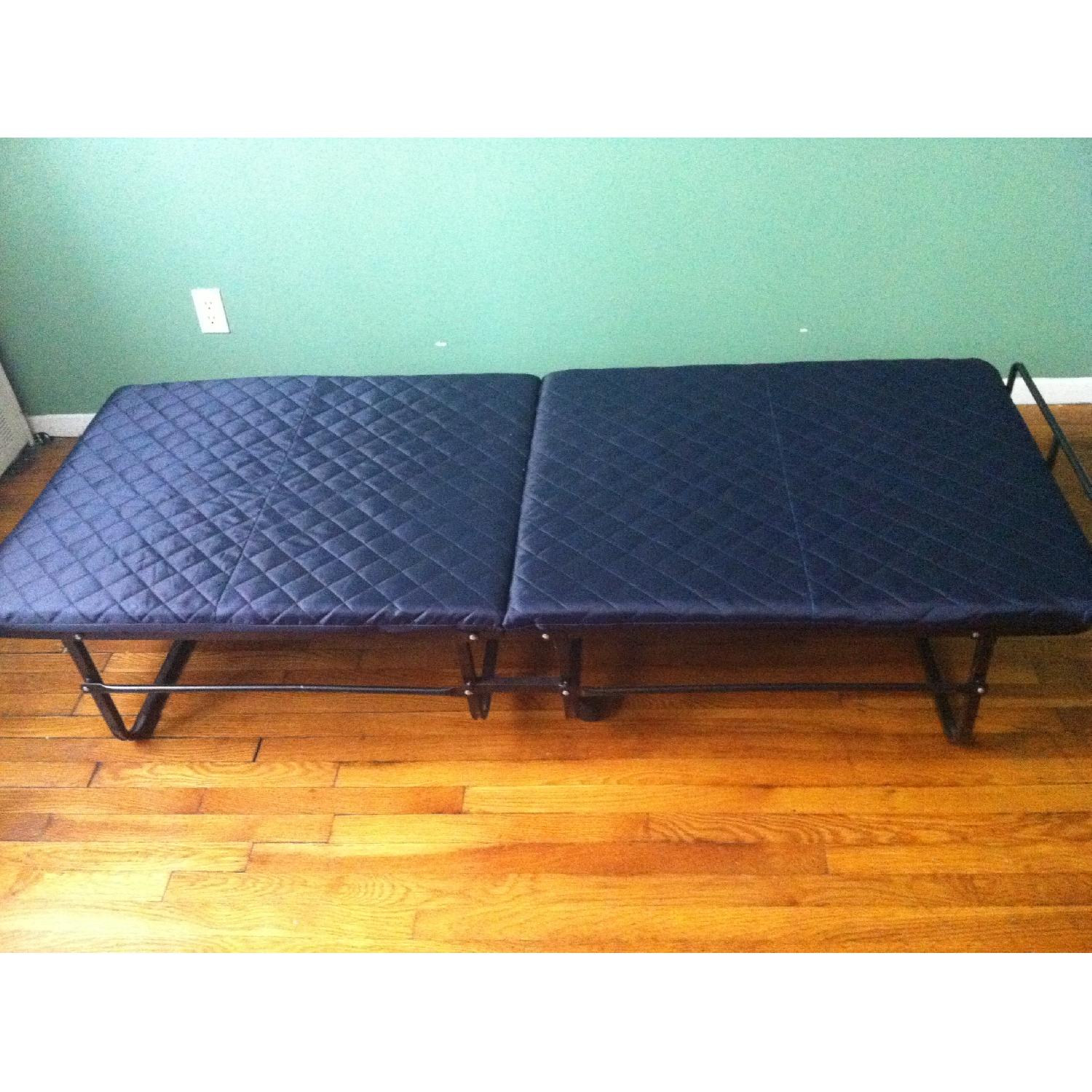 Fold Out Folding Twin Size Mattress Bed - image-1