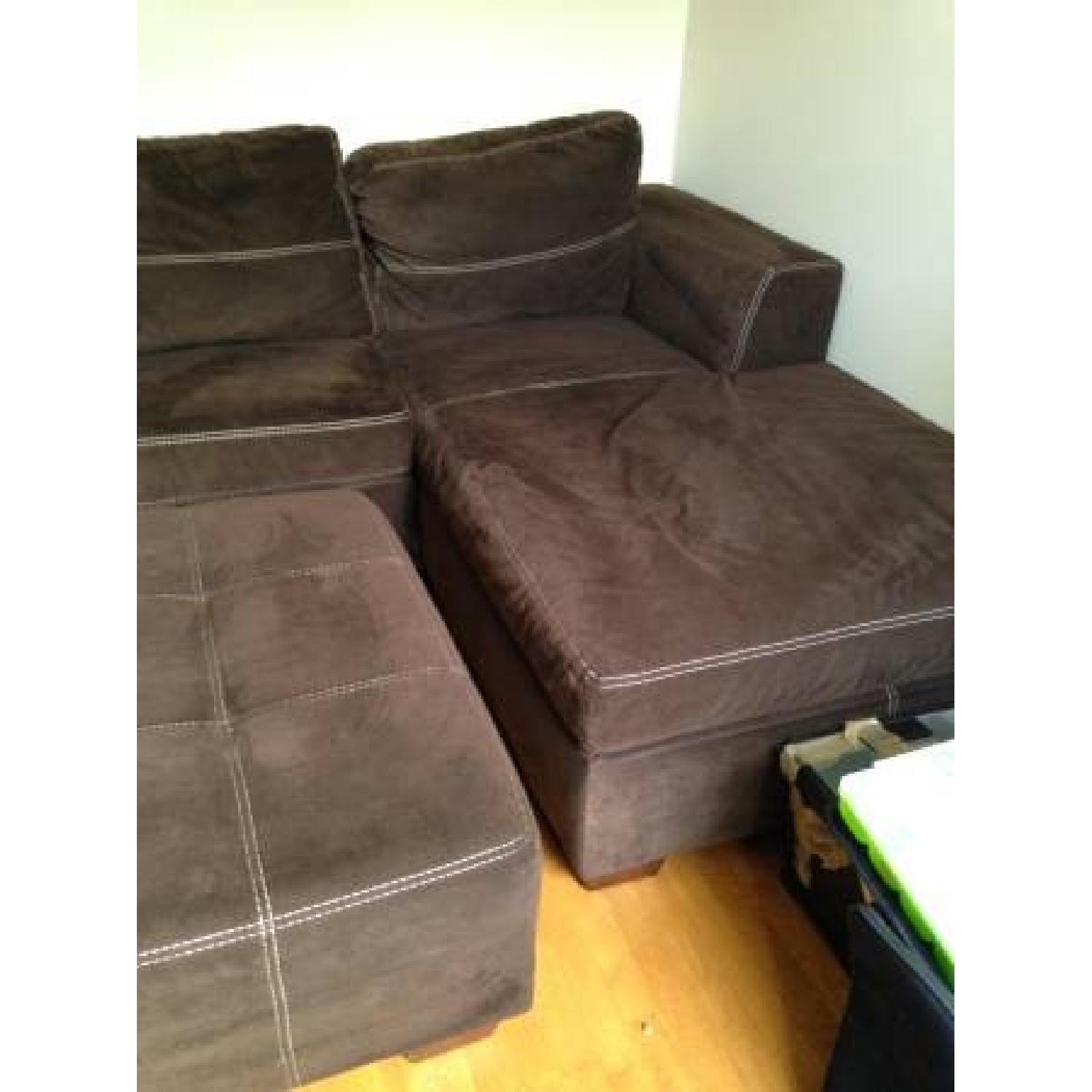 Value City Couch With Chaise And Ottoman Aptdeco