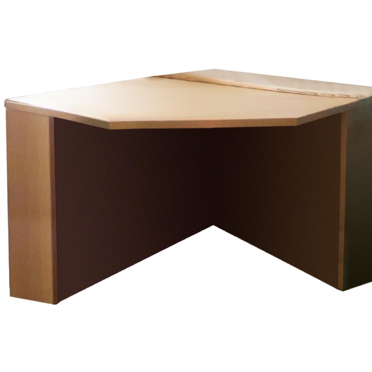 Corner Office Table - AptDeco