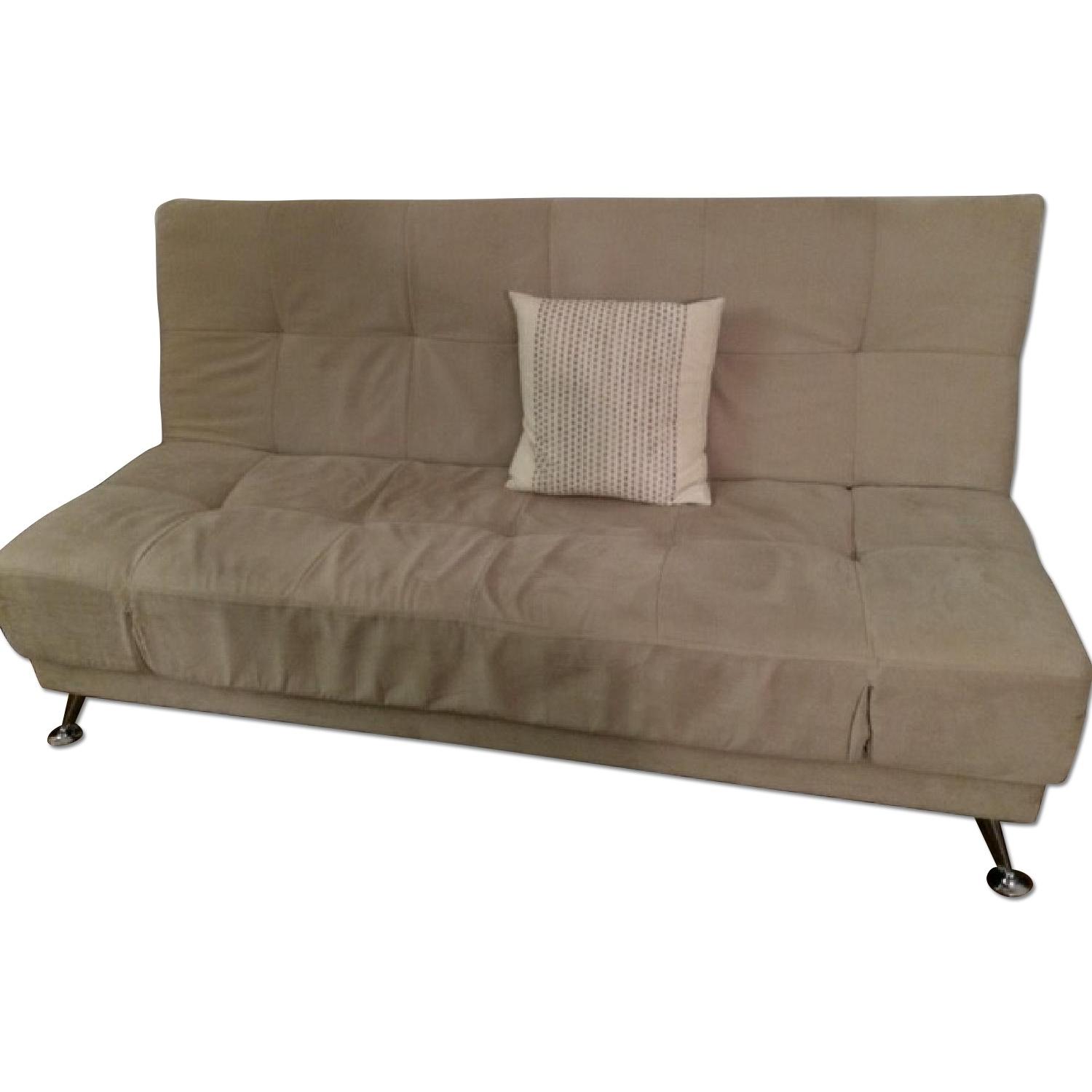 Sofa Bed with One Click Converting to Full Size Bed - image-0