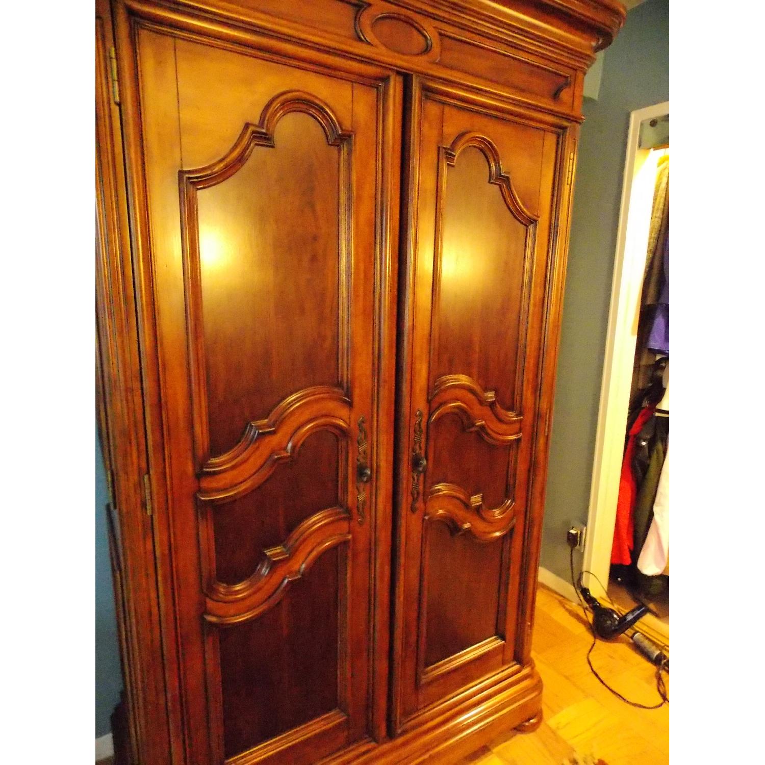 Ethan Allen Tuscan/Italian Collection Armoire - image-1