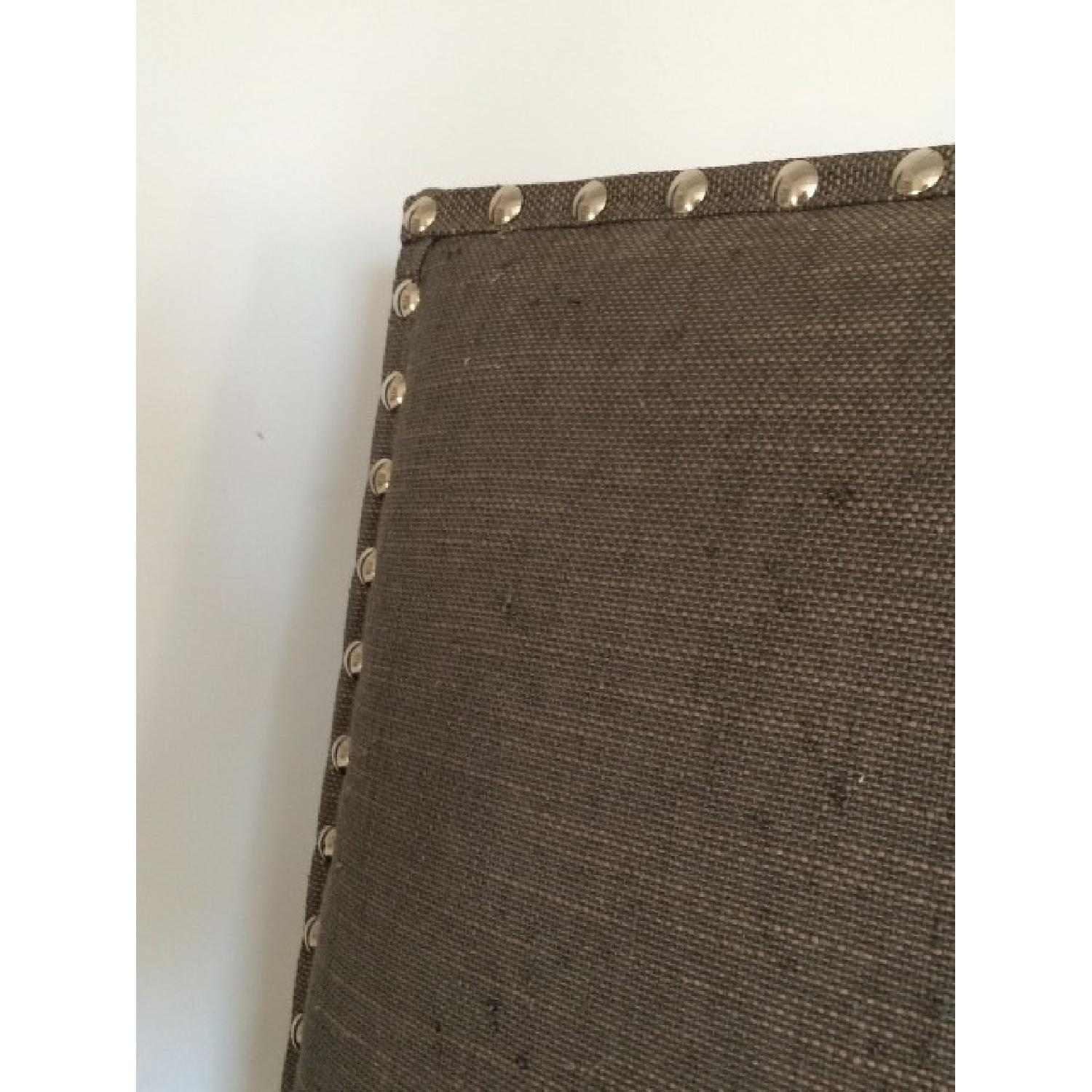 Andrew Martin Grey Studded Chair - image-2