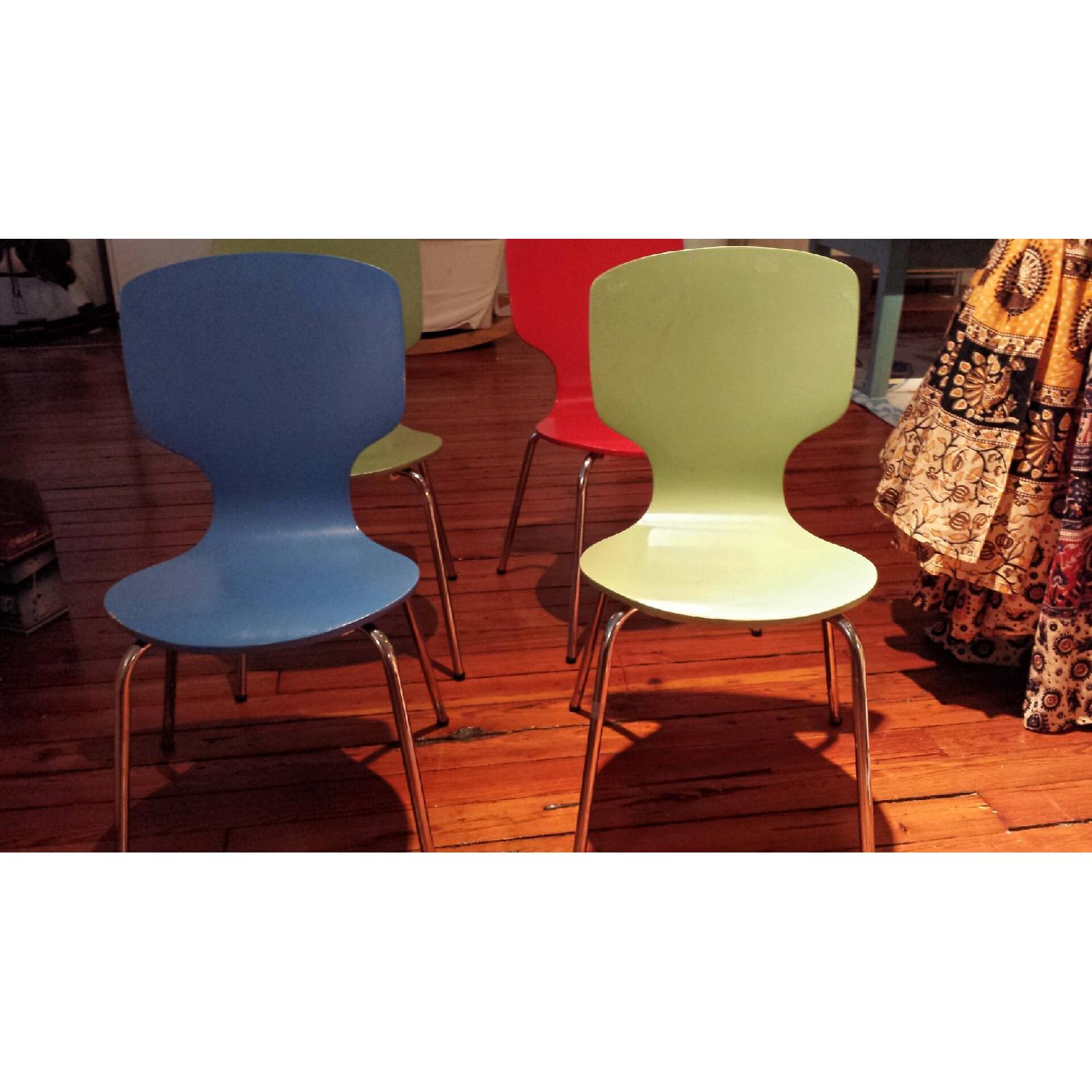 Pottery Barn Childrens Chairs - Set of 4 - image-1