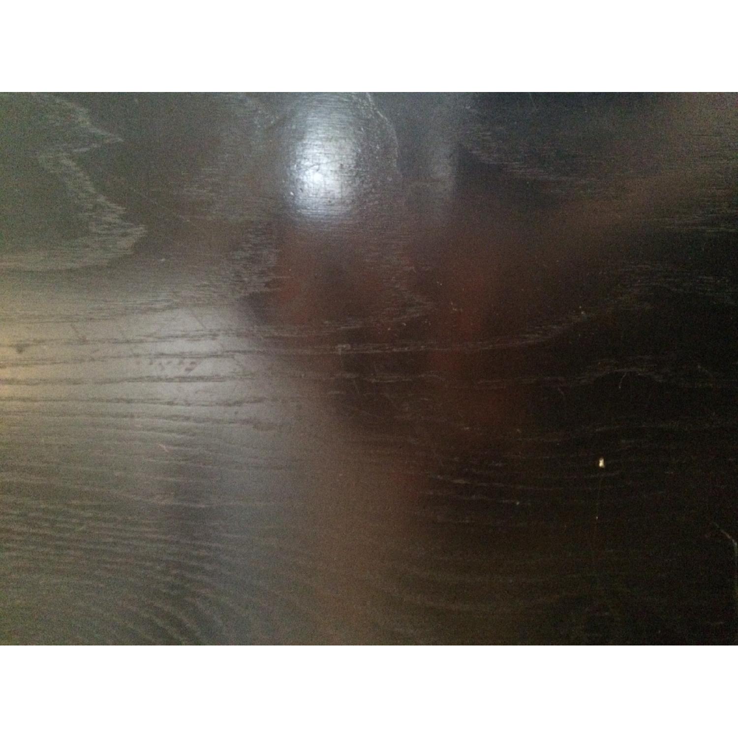 Basics Furniture Black Rectangular Dining Table w/ 6 Chairs - image-3