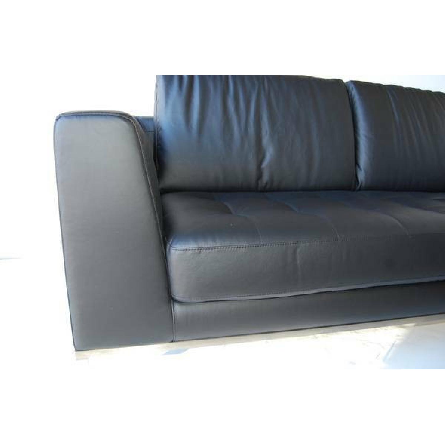 Natuzzi Italsofa Leather Sofa - image-3