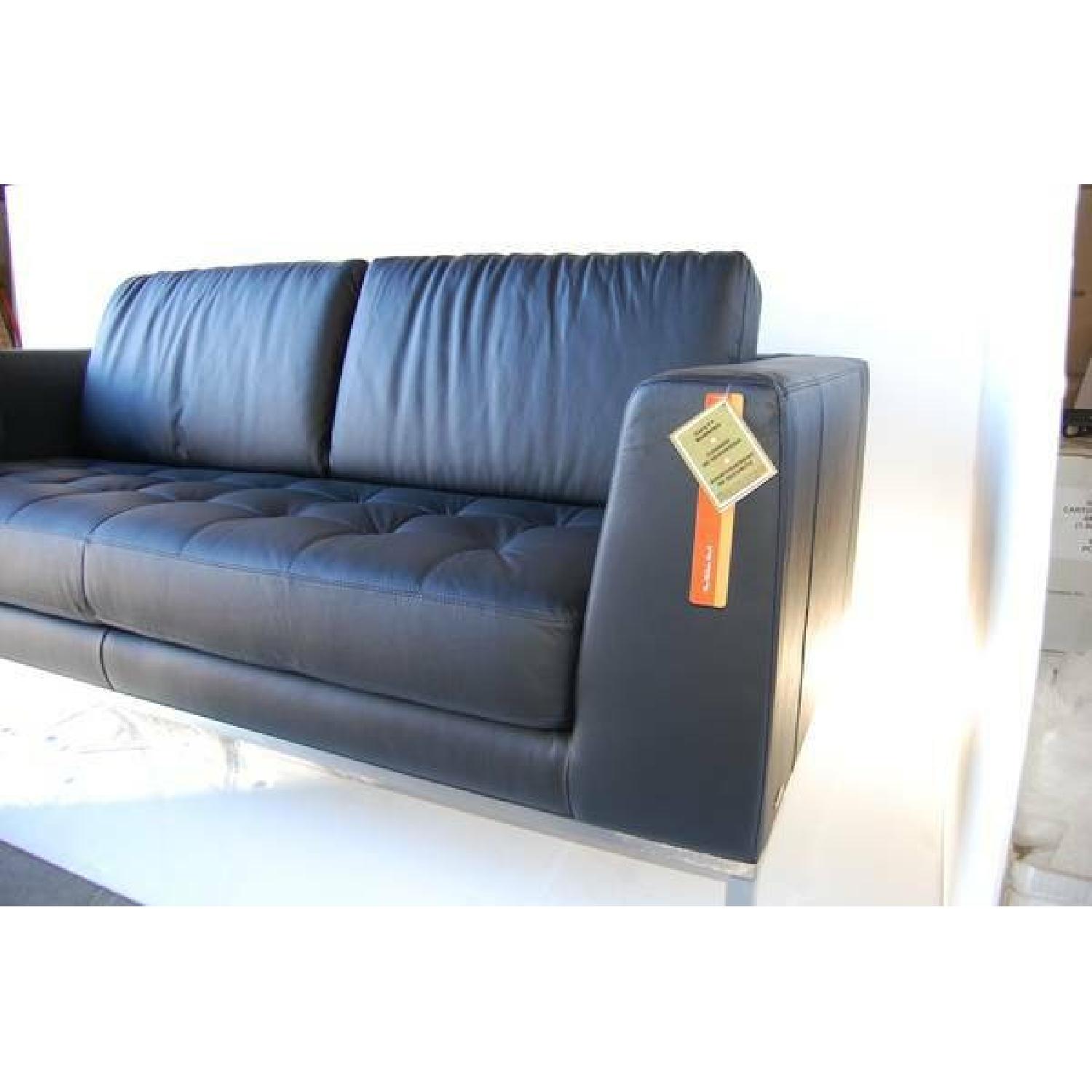 Natuzzi Italsofa Leather Sofa - image-4