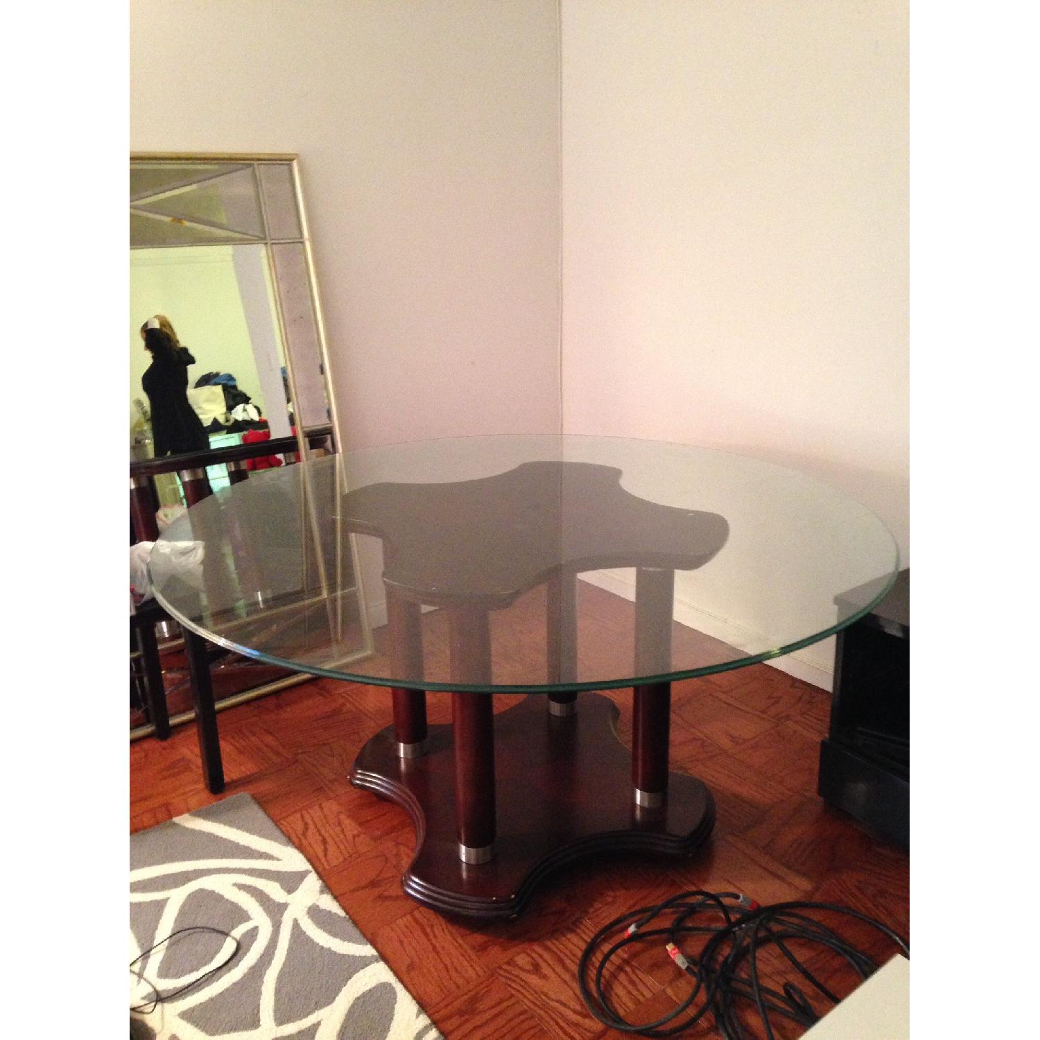 Large Circular Dining Table - image-2