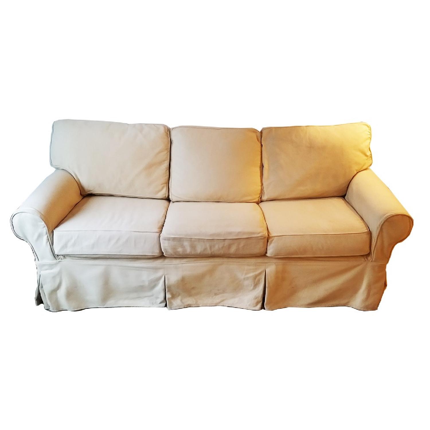 Pottery Barn Sleeper Sofa - image-1