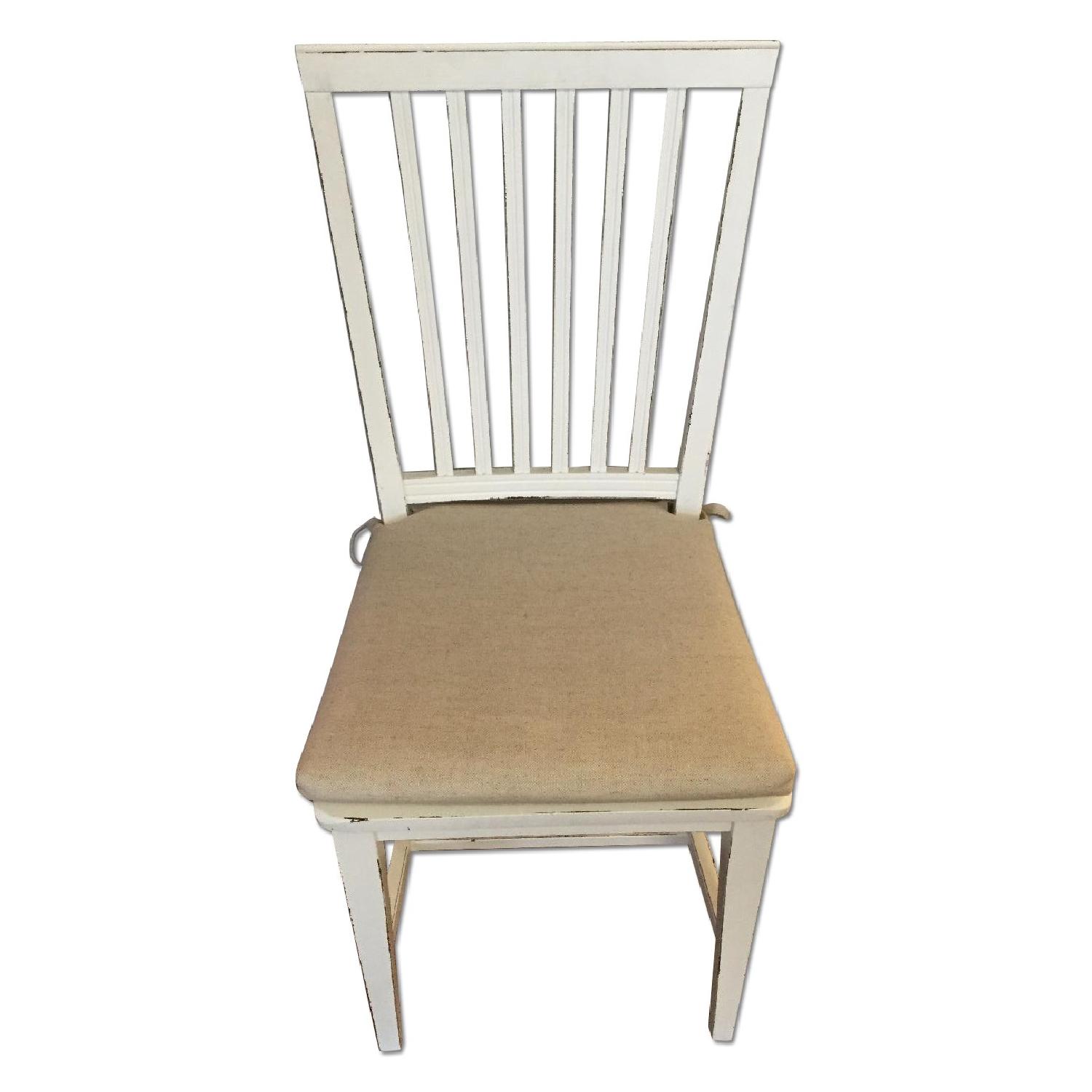 Crate & Barrel Dining Room Chairs Set of 4 AptDeco