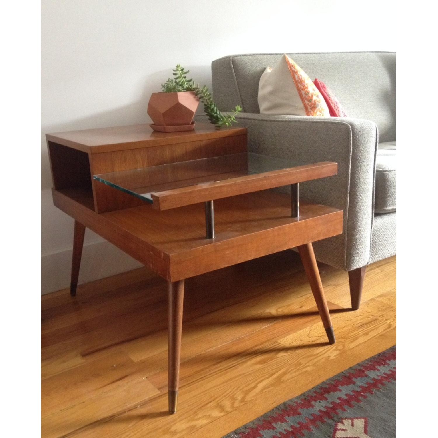Vintage Mid-Century Danish Modern-Style End Table - image-6