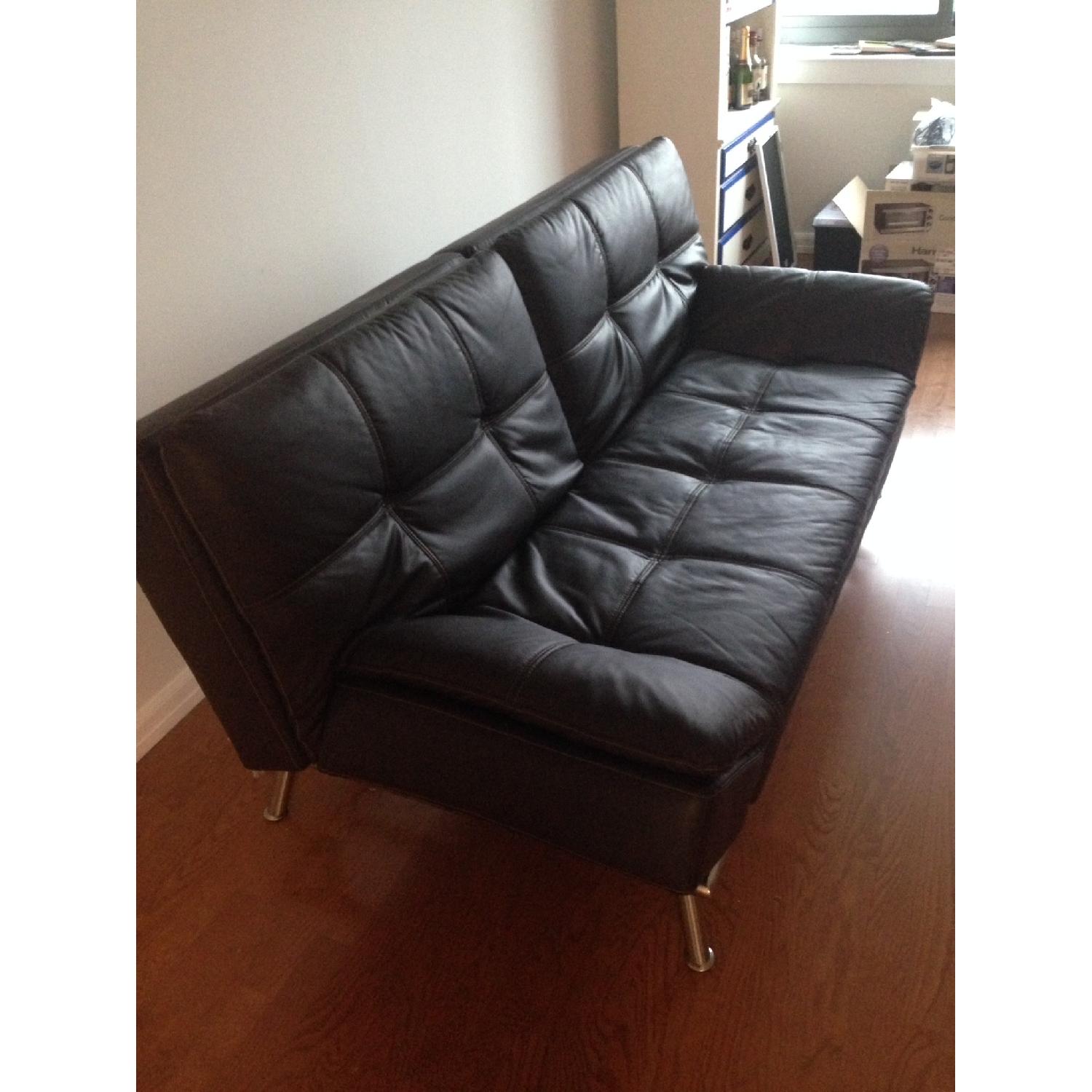 Leather Futon - image-1