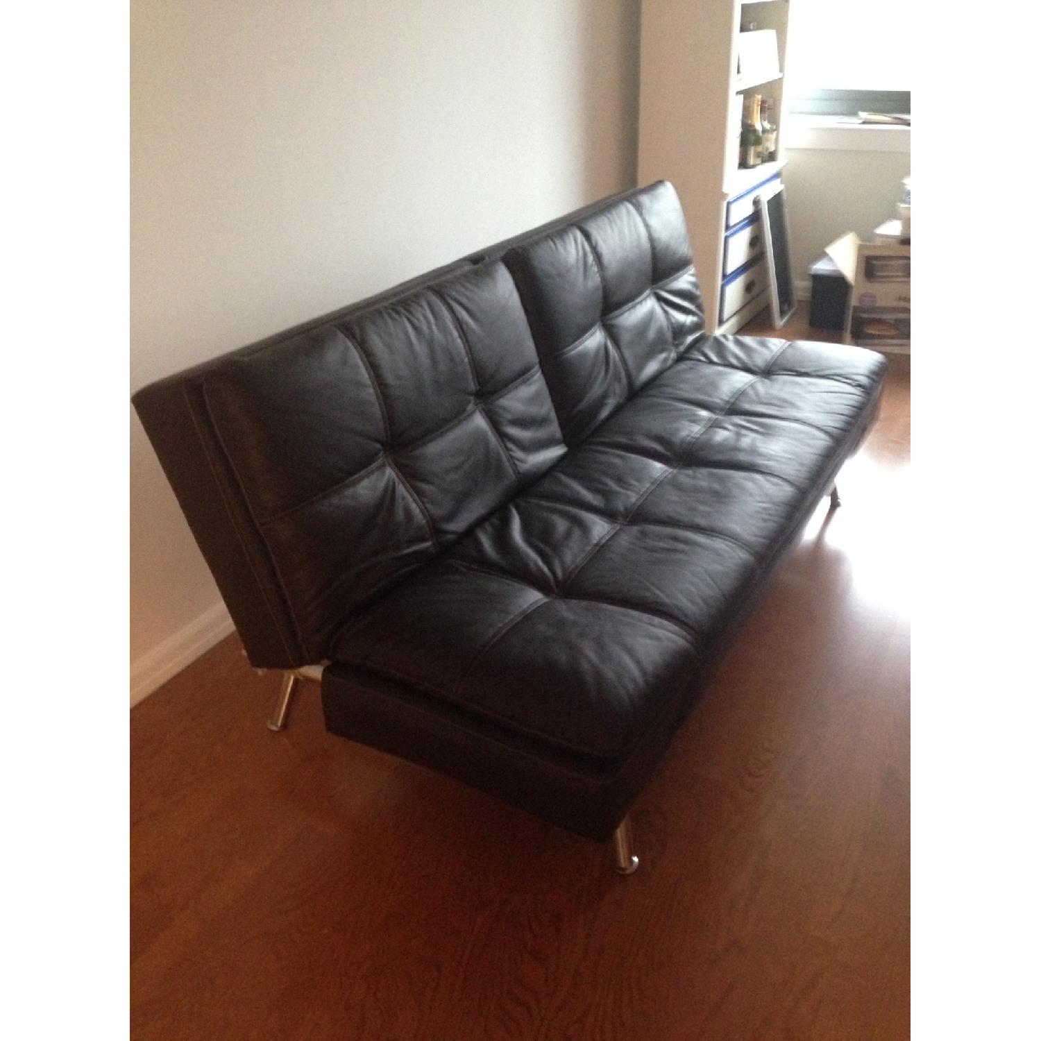 Leather Futon - image-2