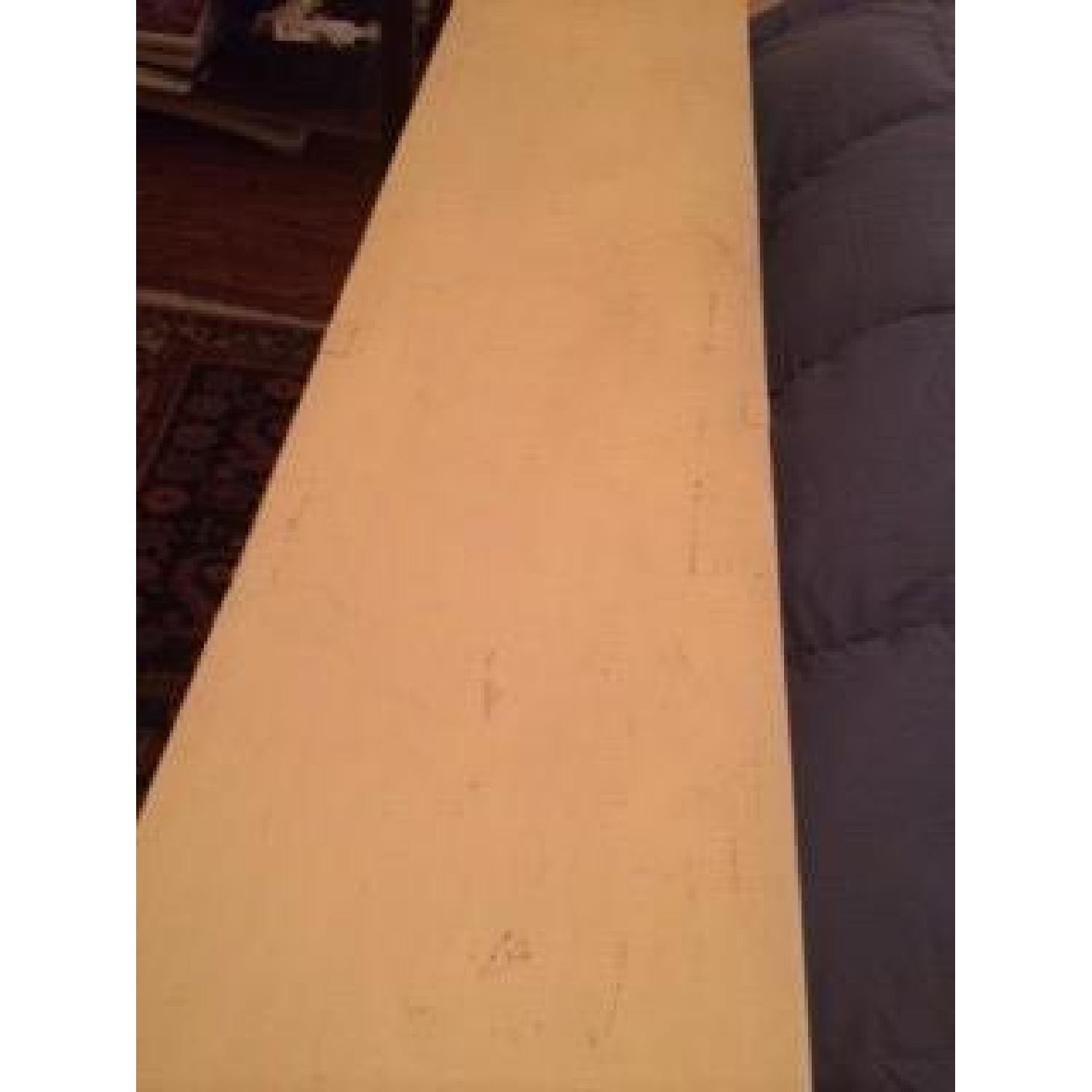 Long Wide White Bookcase - image-1