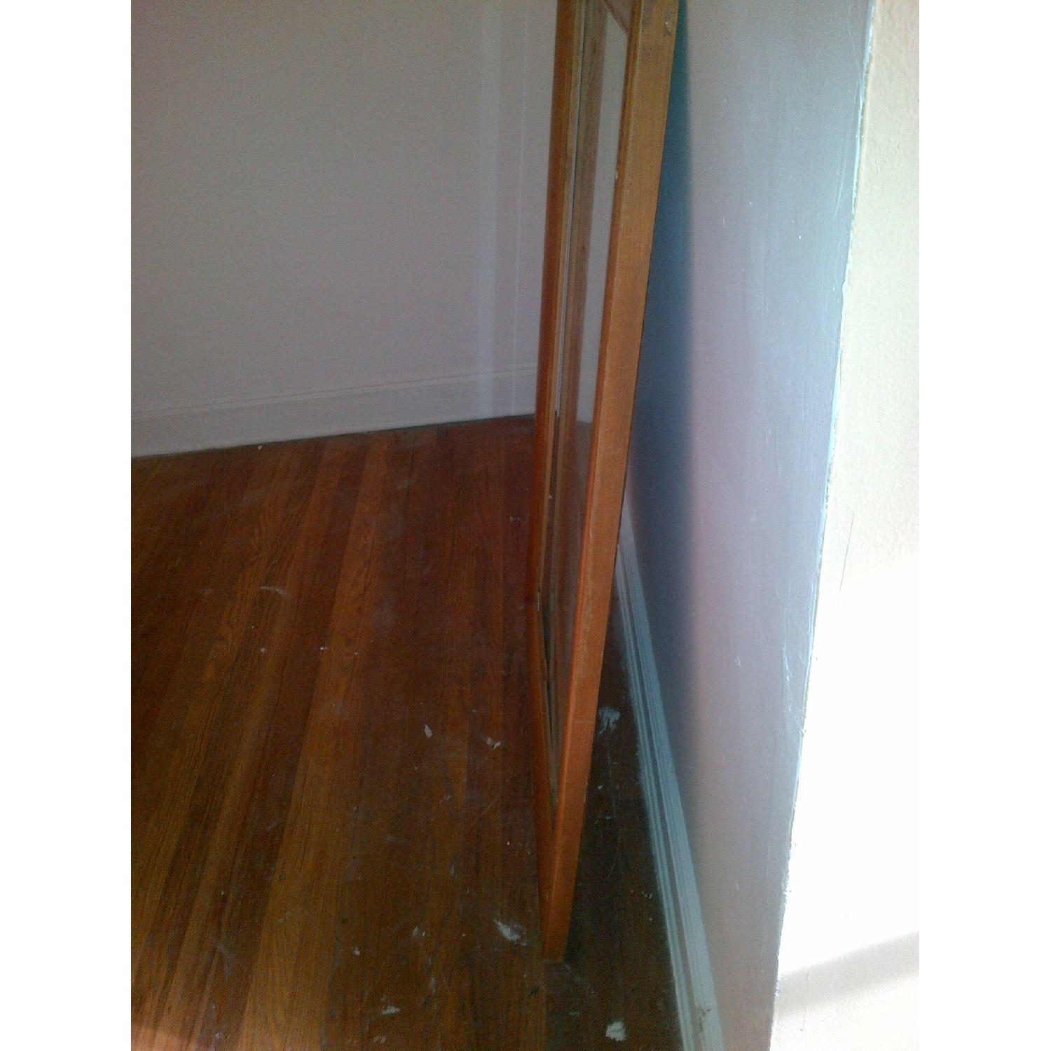 Vintage Wood Frame with Mirror - image-2