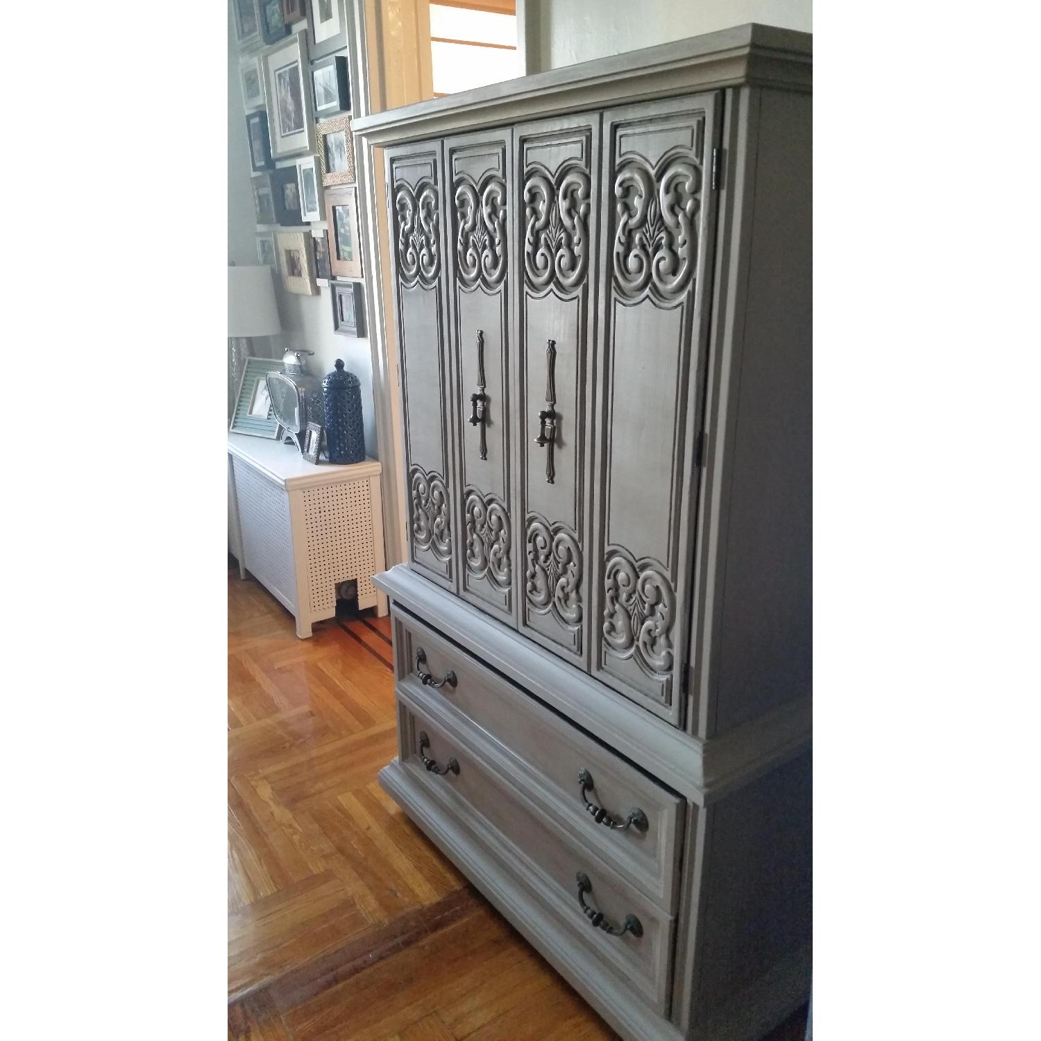 Wood Armoire - image-2