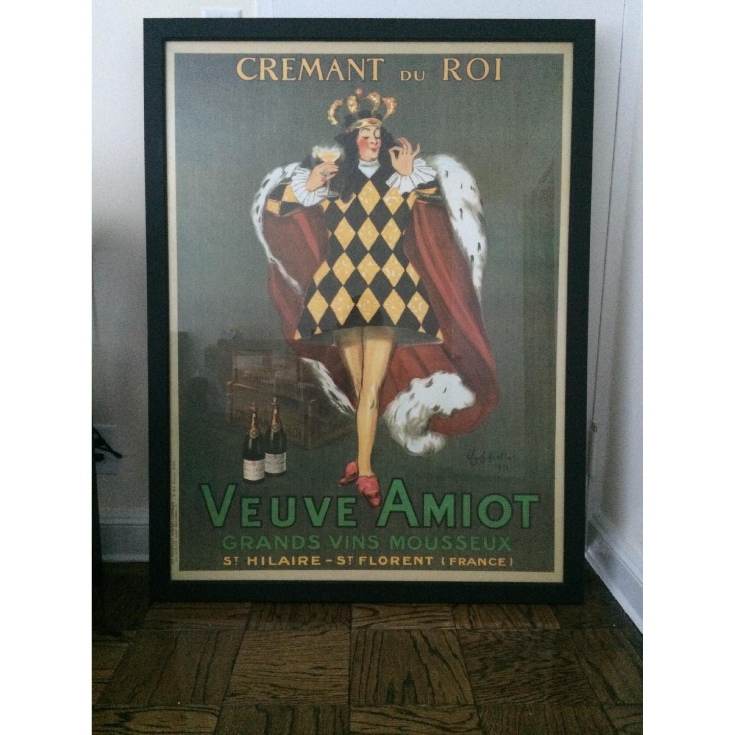 Anitque French Framed Poster - image-1