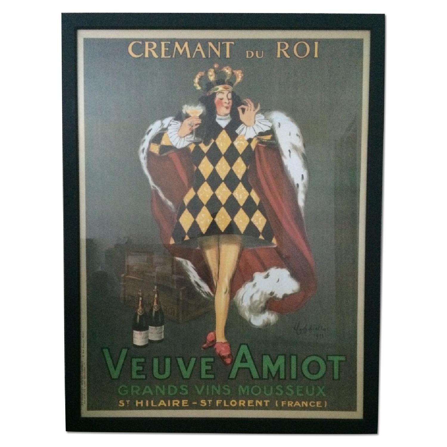 Anitque French Framed Poster - image-0
