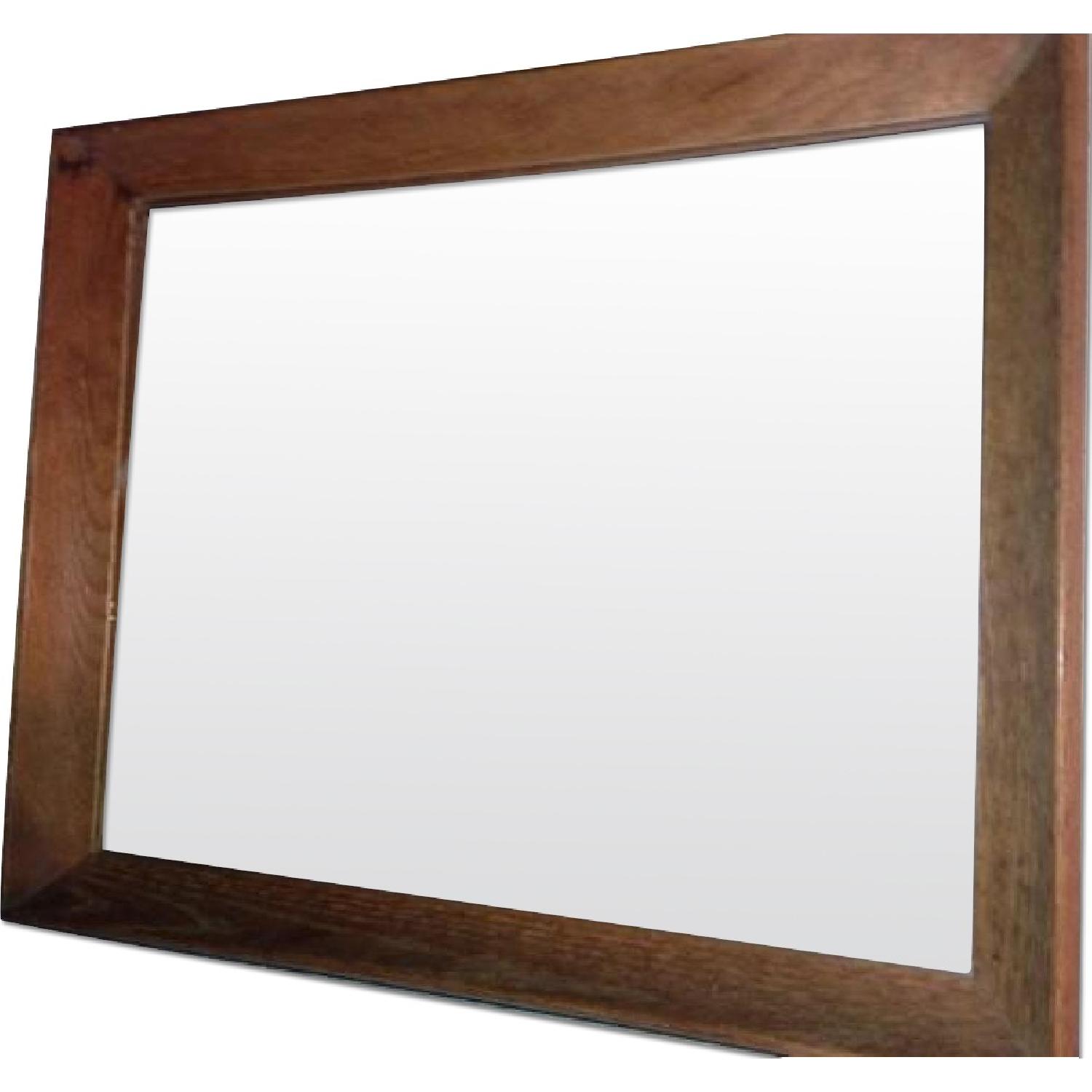 Wood Framed Mirror - image-0