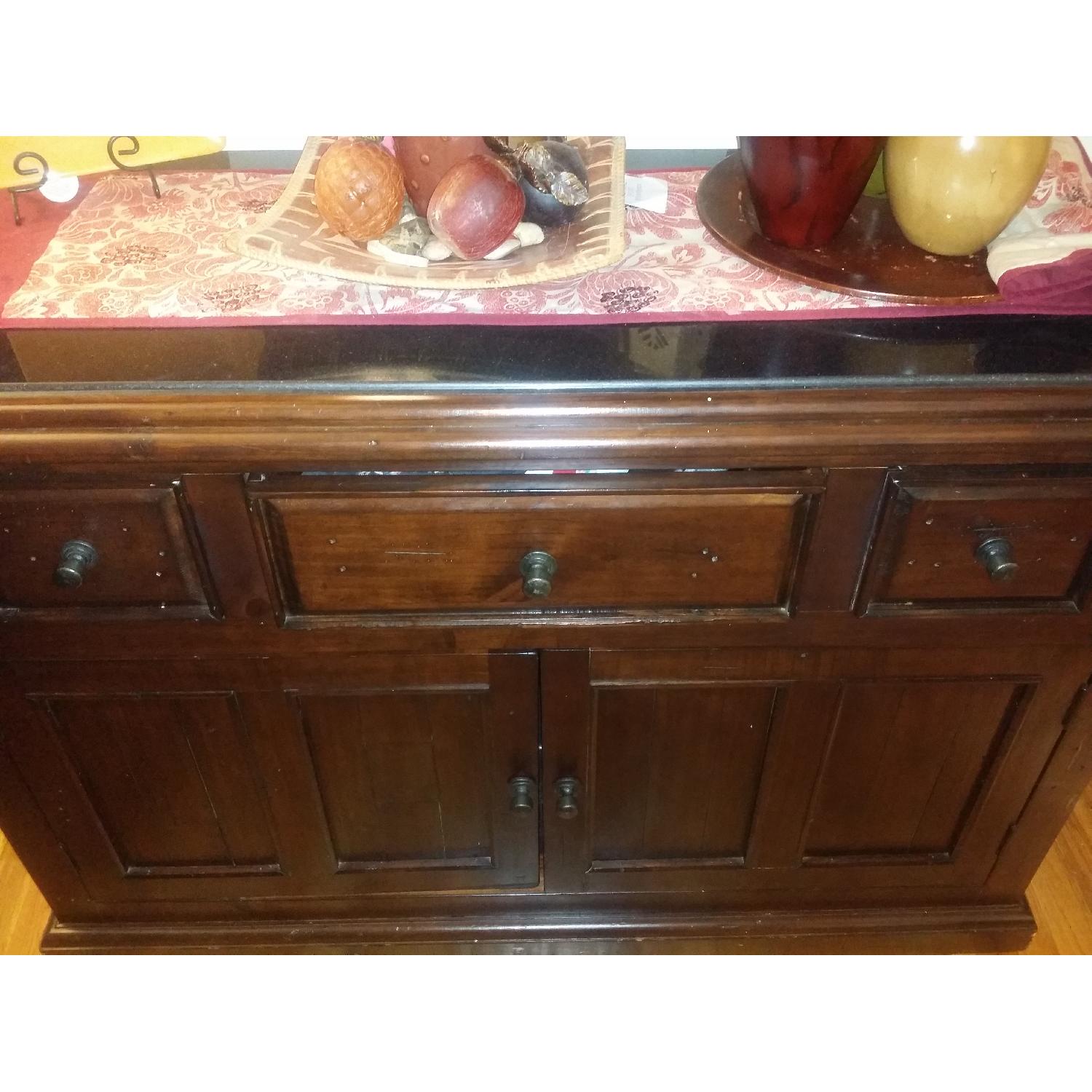 Granite Top Kitchen Island - image-3