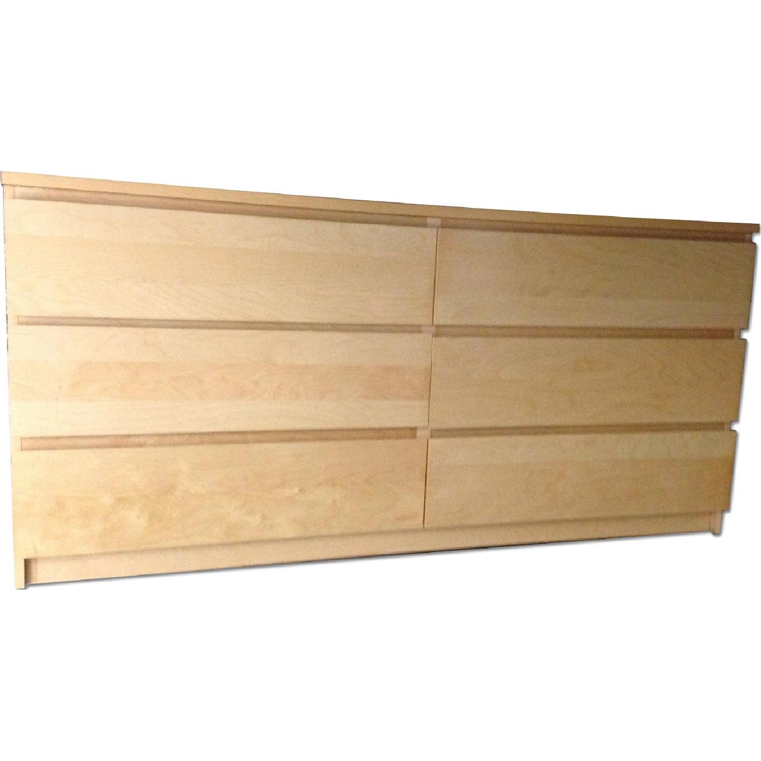 Ikea 6 Drawer Dresser - image-0