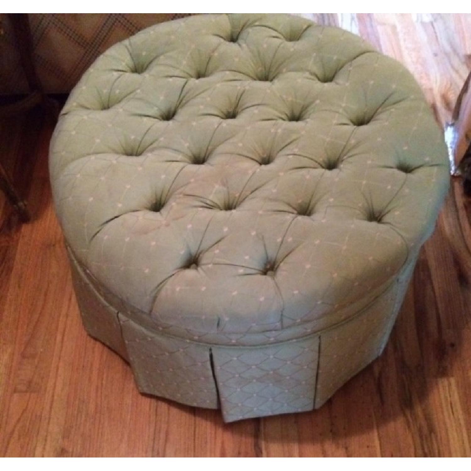 Home Living Store Tufted Ottoman - image-1