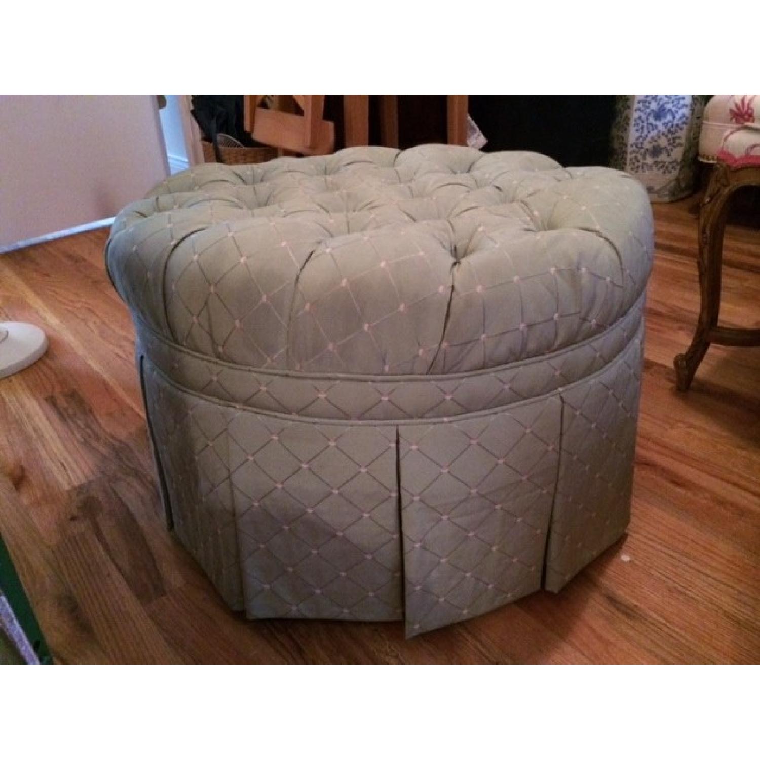 Home Living Store Tufted Ottoman - image-2