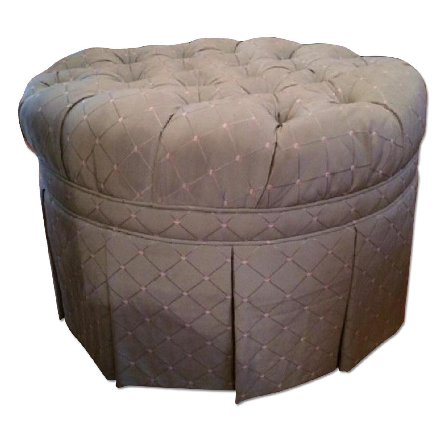 Home Living Store Tufted Ottoman - image-0