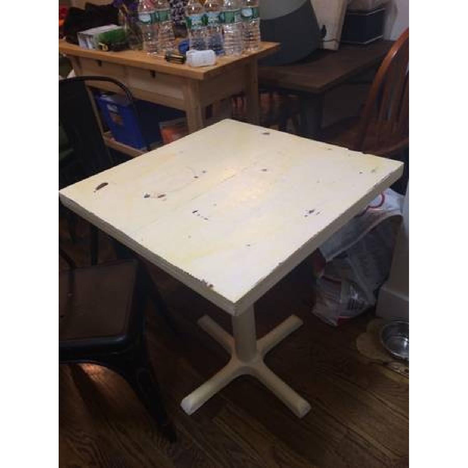 Self-Painted Restaurant Table - image-1