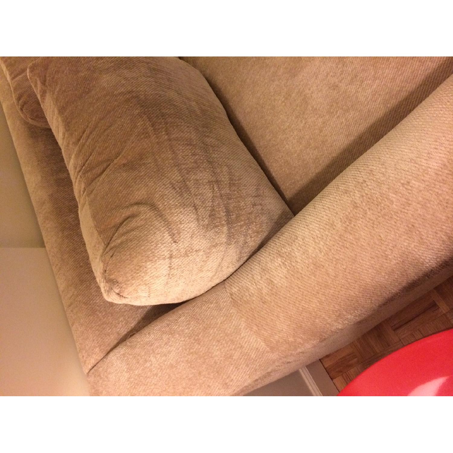 Raymour & Flanigan Beige Sofa - image-3