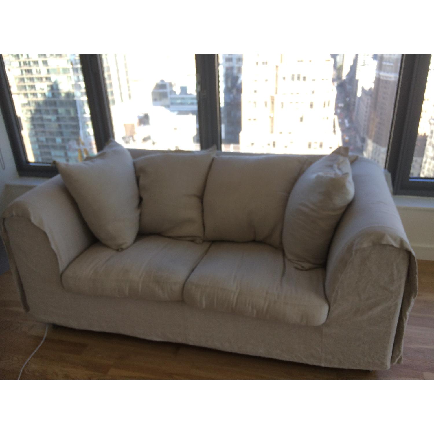 Macy's Matching Sleeper Sofa + Love Seat - image-2