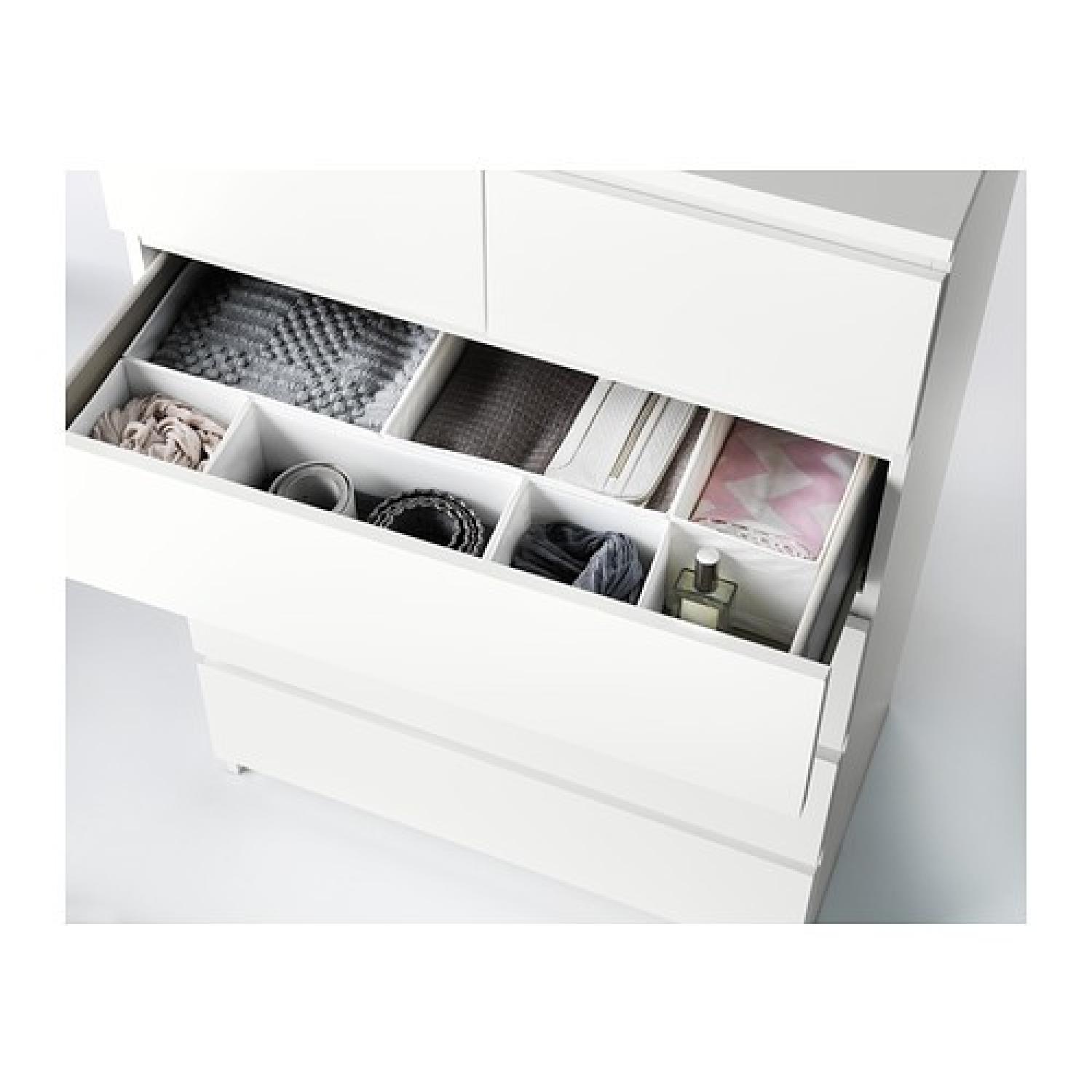 Ikea White 6-Drawer Dresser - image-1
