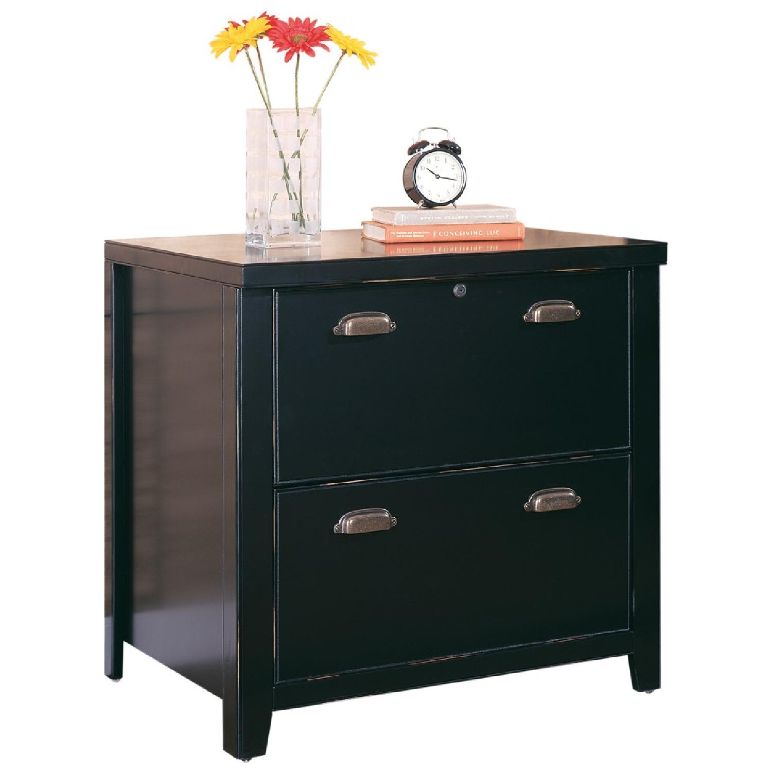 Martin Furniture Solid Wood Two Drawer Lateral File - image-2