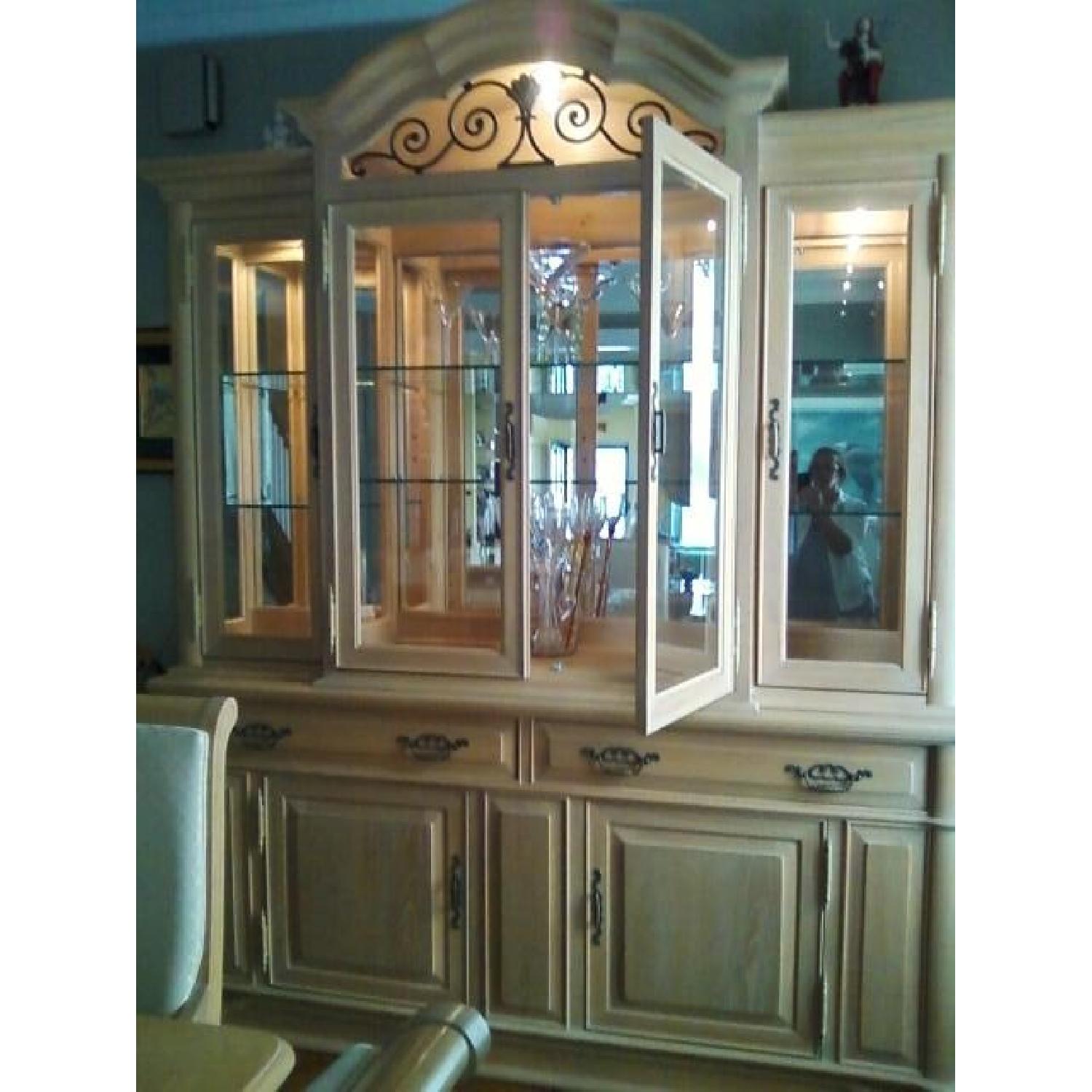 Thomasville China Cabinet w/ Bottom Storage - image-2