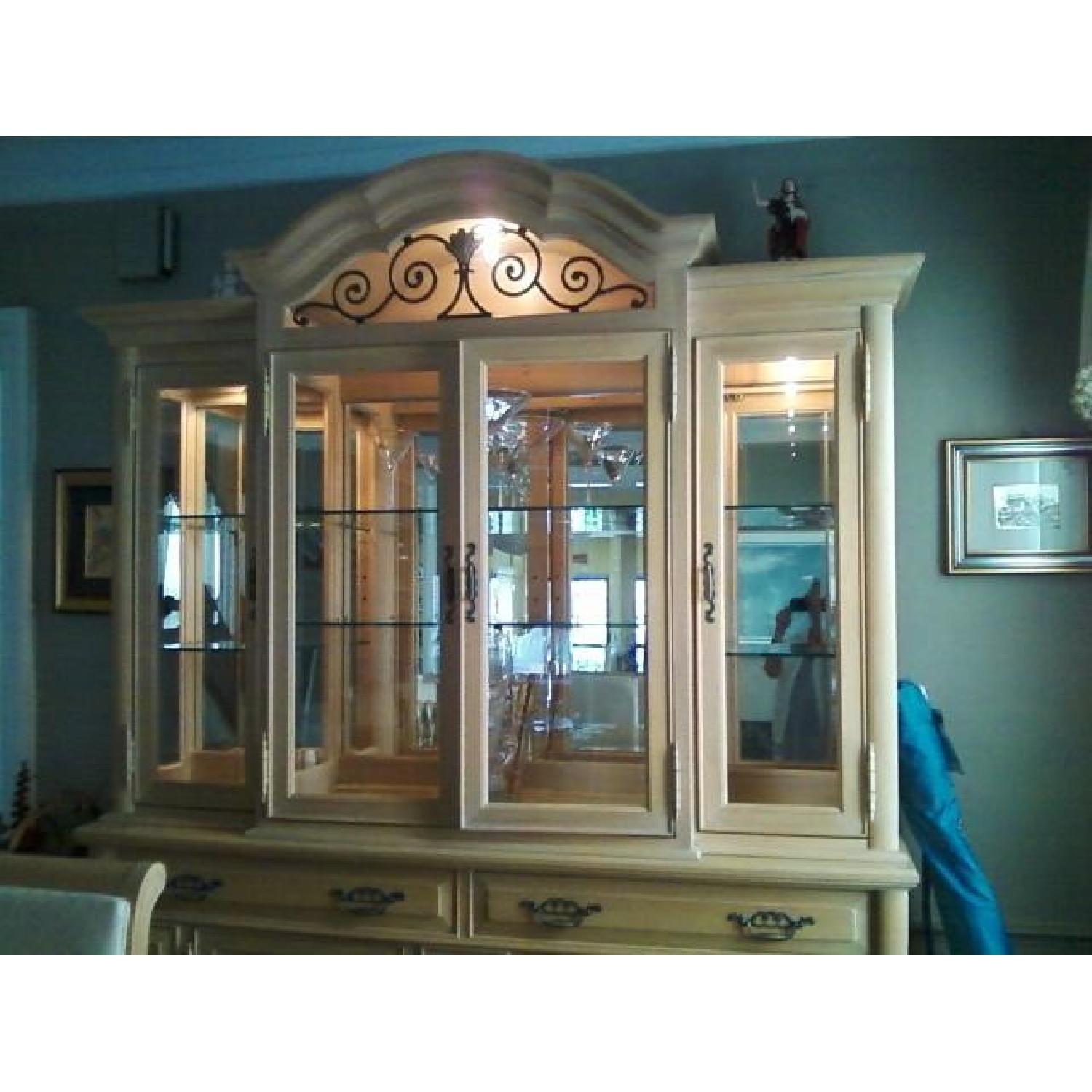 Thomasville China Cabinet w/ Bottom Storage - image-3