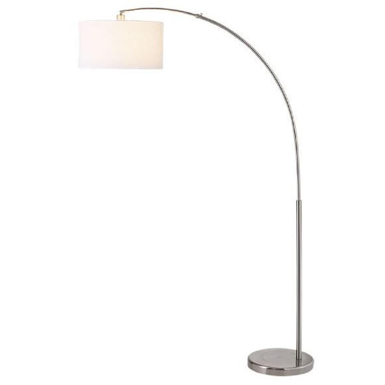 CB2 Arc Floor Lamp AptDeco