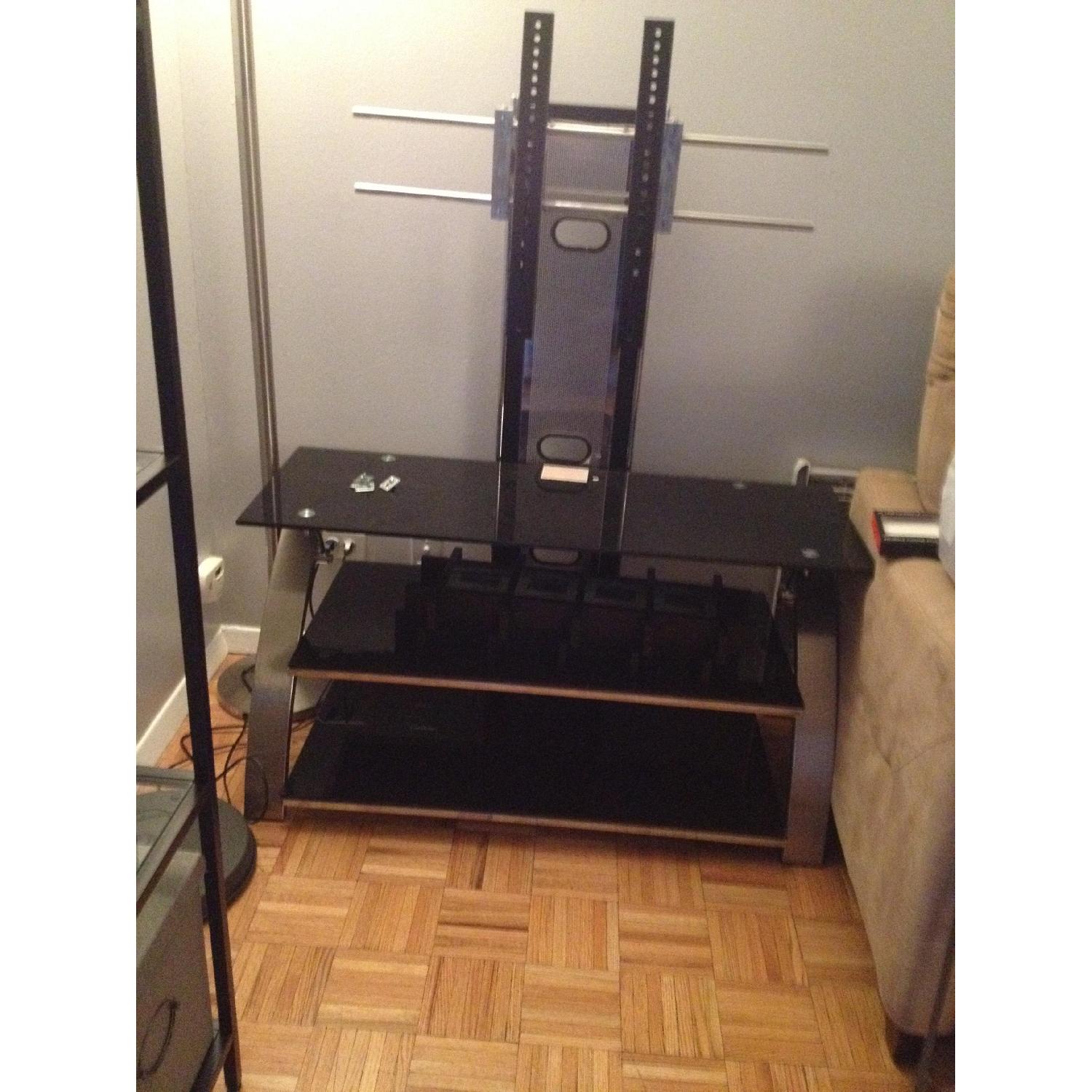 Z-Line Designs Vitoria Flat Panel TV Stand with Integrated Mount - image-2