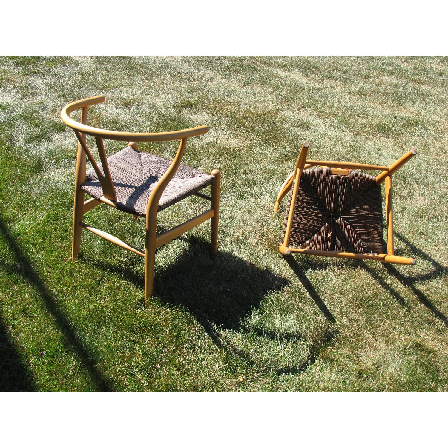 Hans Wegner Wishbone Chair - Set of 2 - image-4
