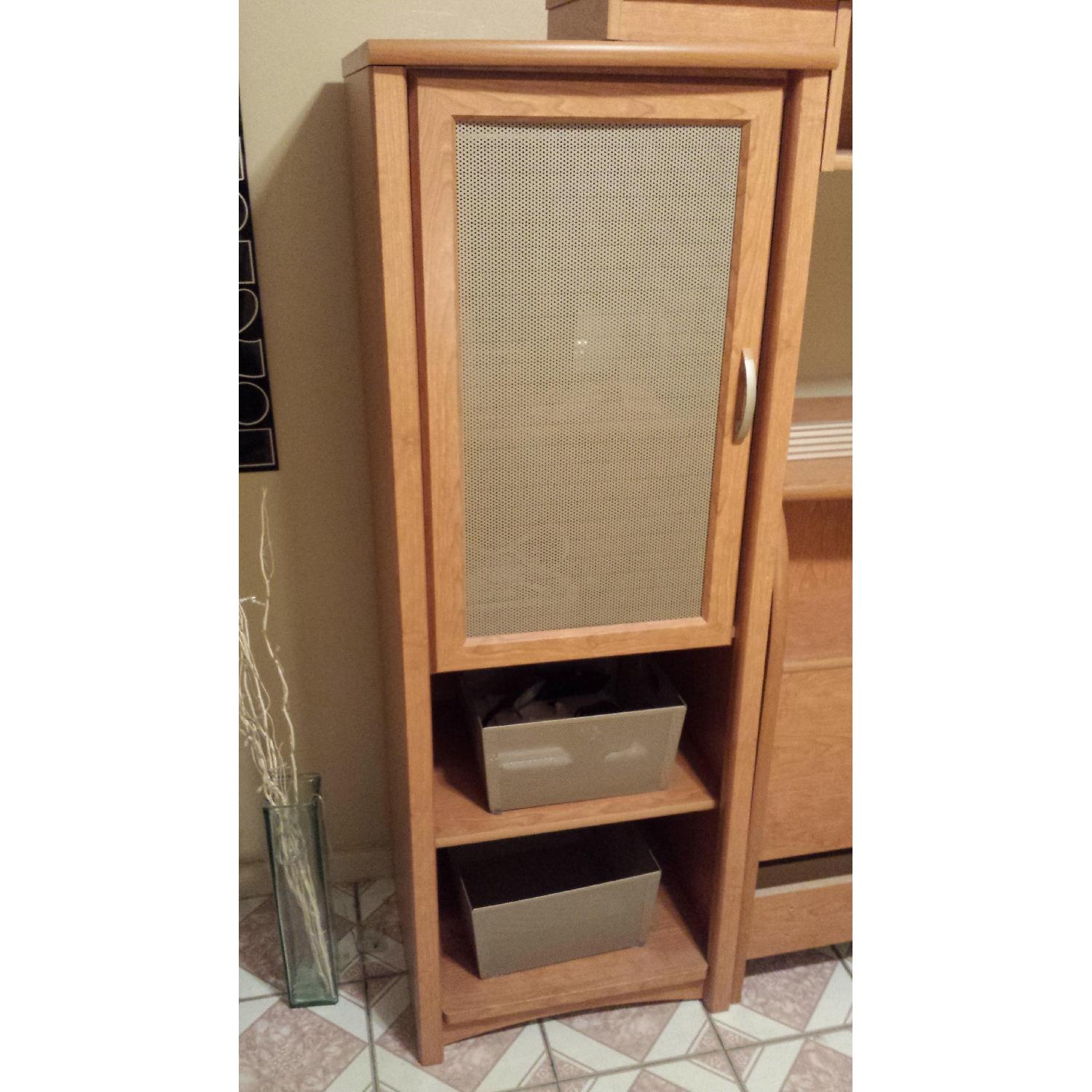 Levitts Furniture Wood Storage Bed & Lockers - image-7