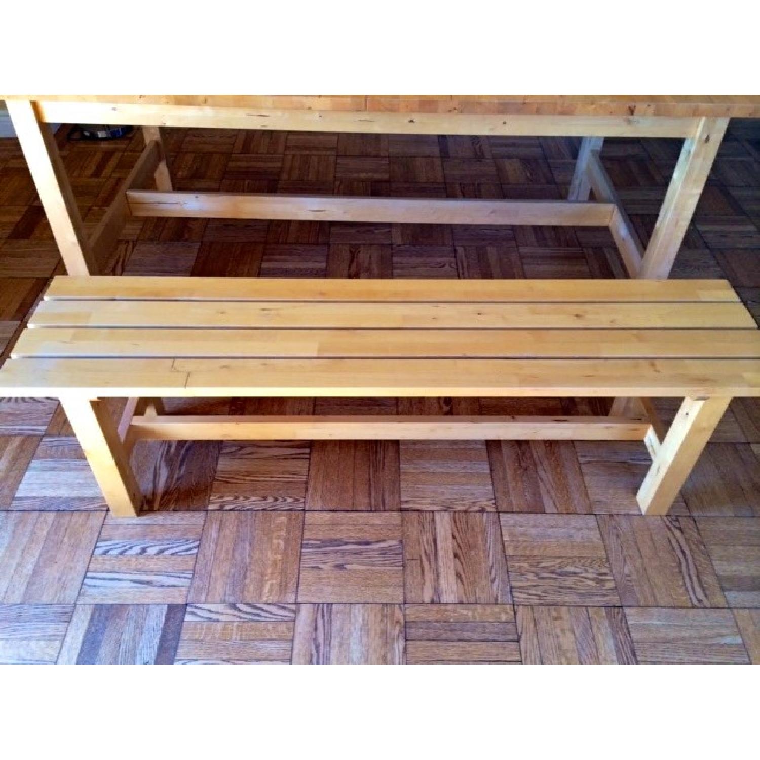 Ikea Norden Birch Extendable Dining Table - image-2