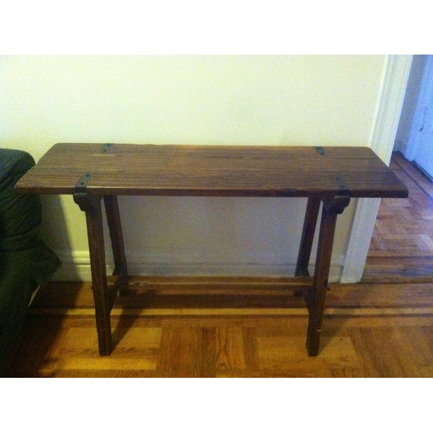Pier 1 imports Trestle Table - image-1
