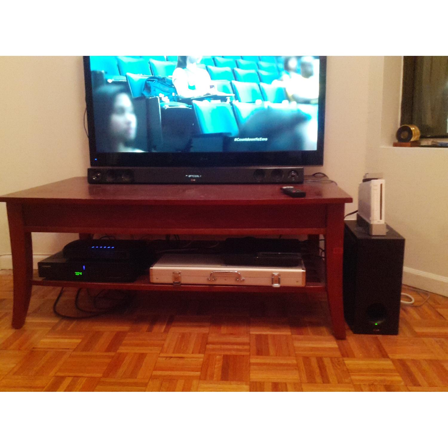 Wood Coffee Table - image-1