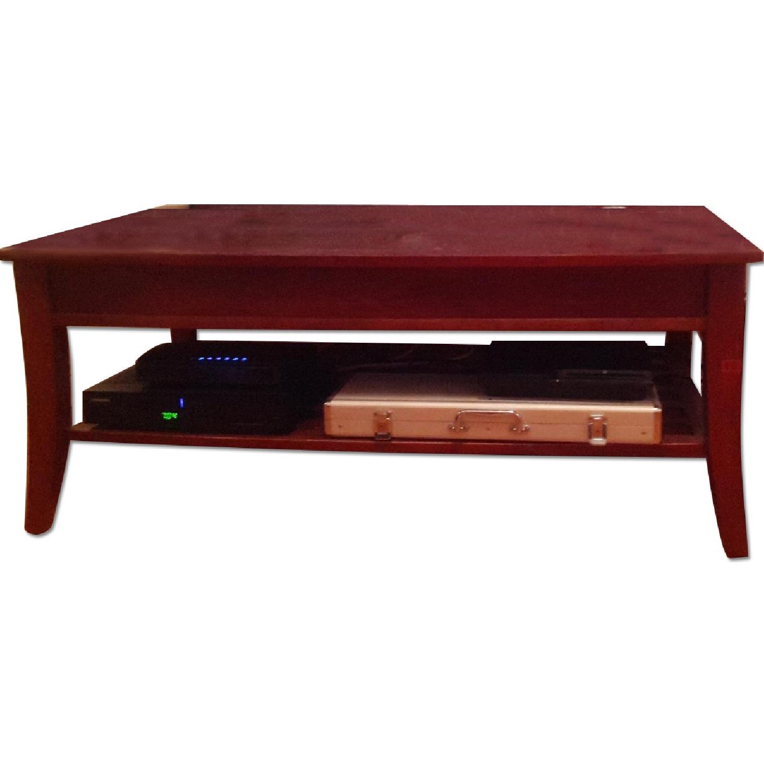 Wood Coffee Table - image-0