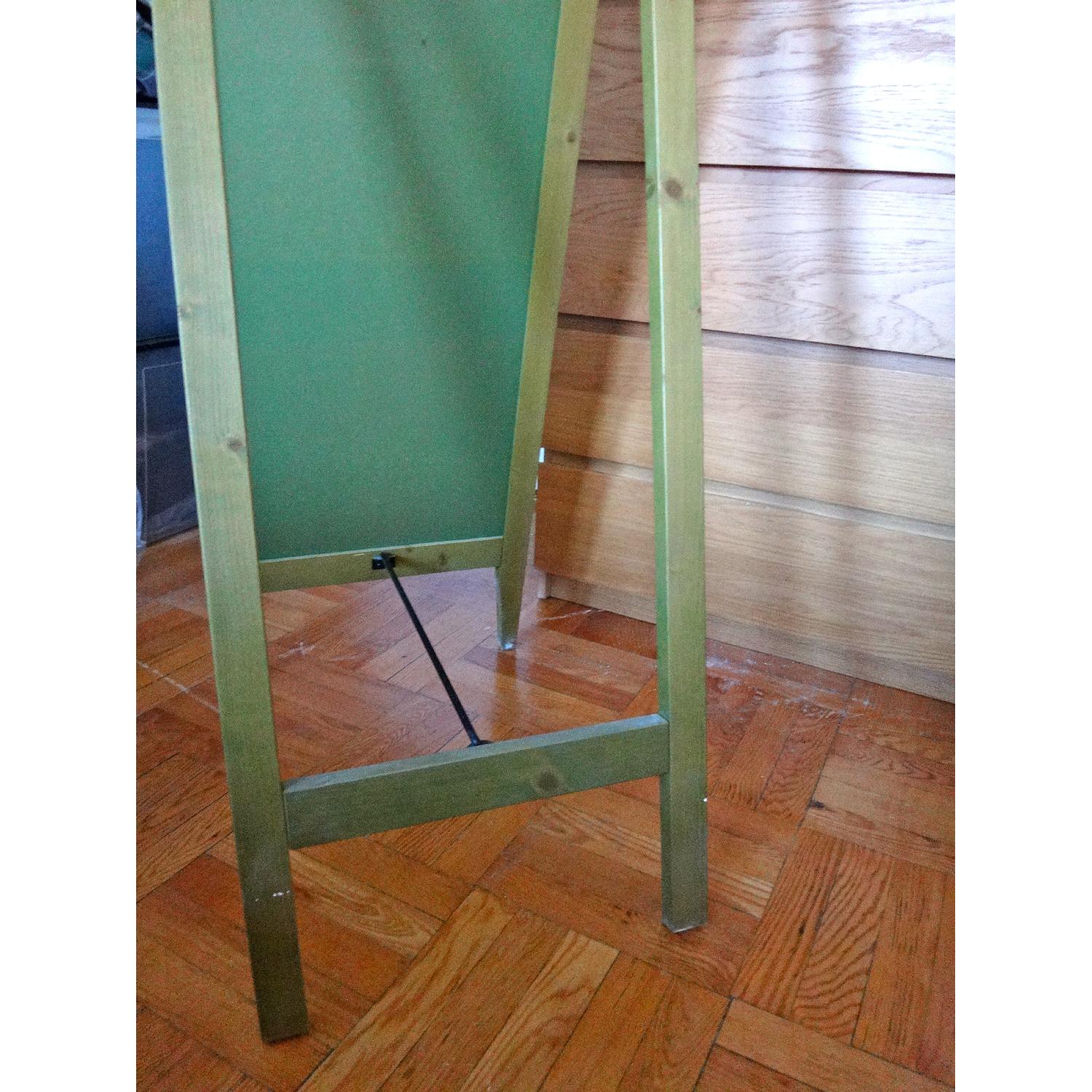 West Elm Parsons Natural Solid Pine Wood Antique Finish Standing Full Body Mirror - image-10