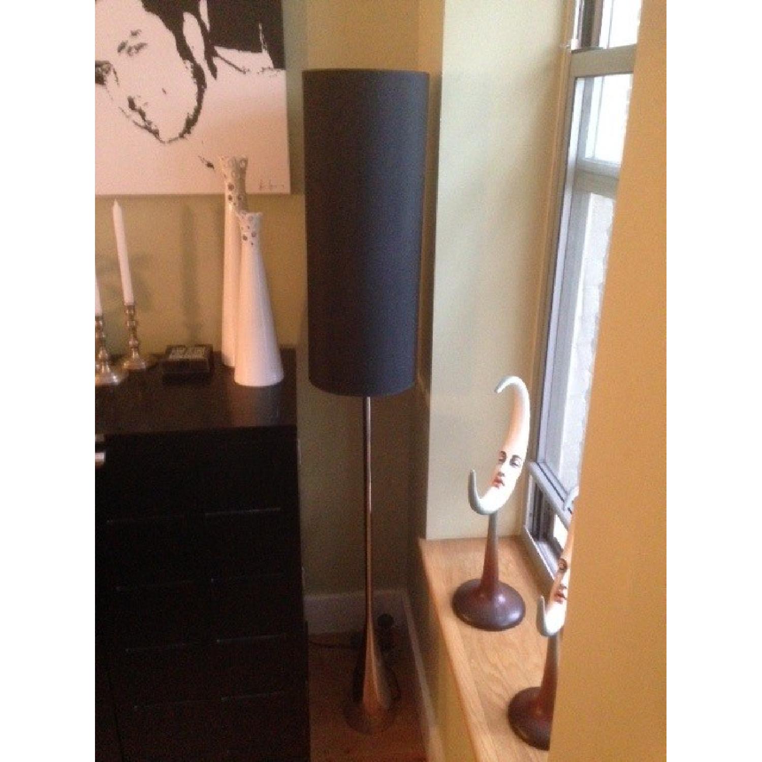 Lassoni Chrome 6 Foot Standing Lamp - image-2