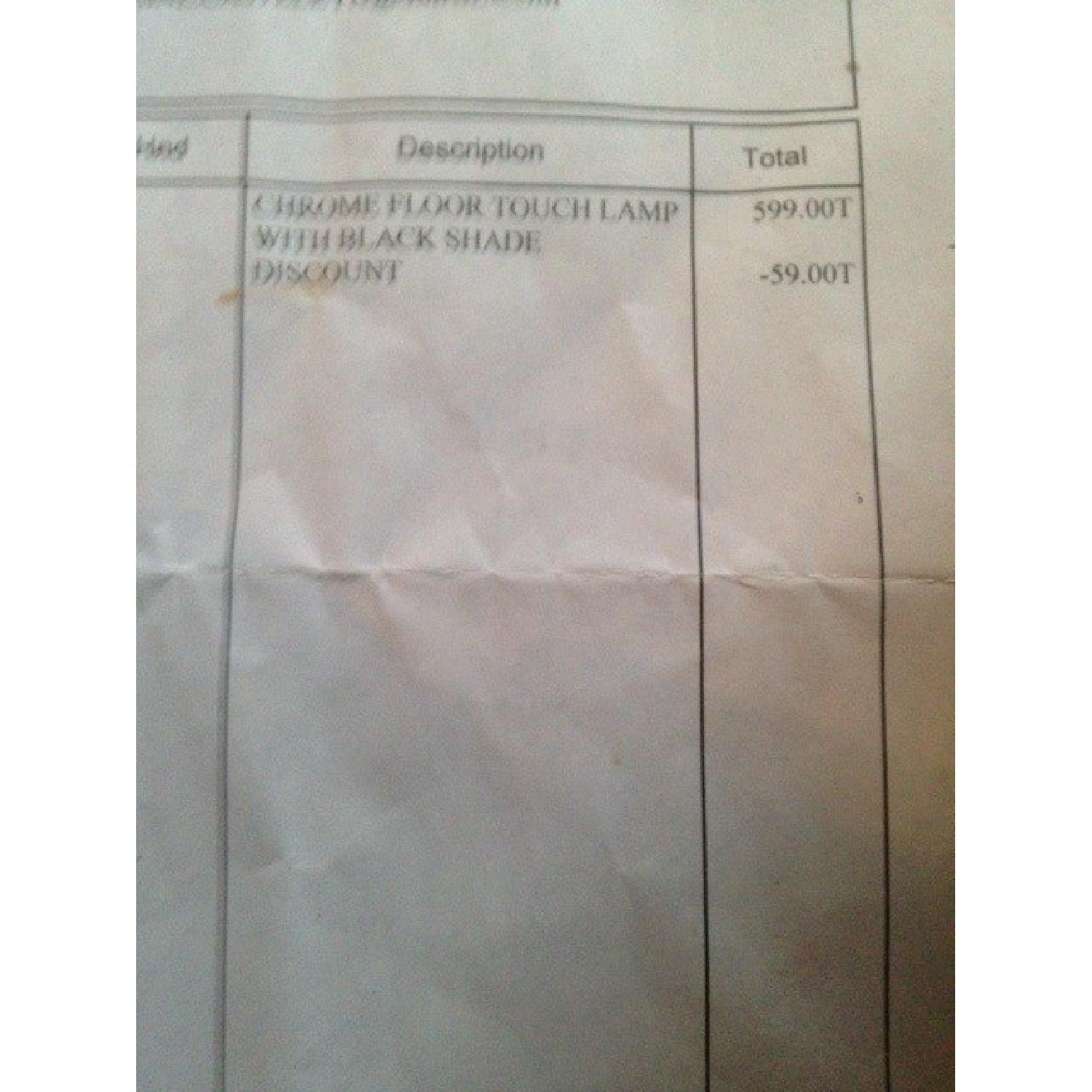 Lassoni Chrome 6 Foot Standing Lamp - image-3