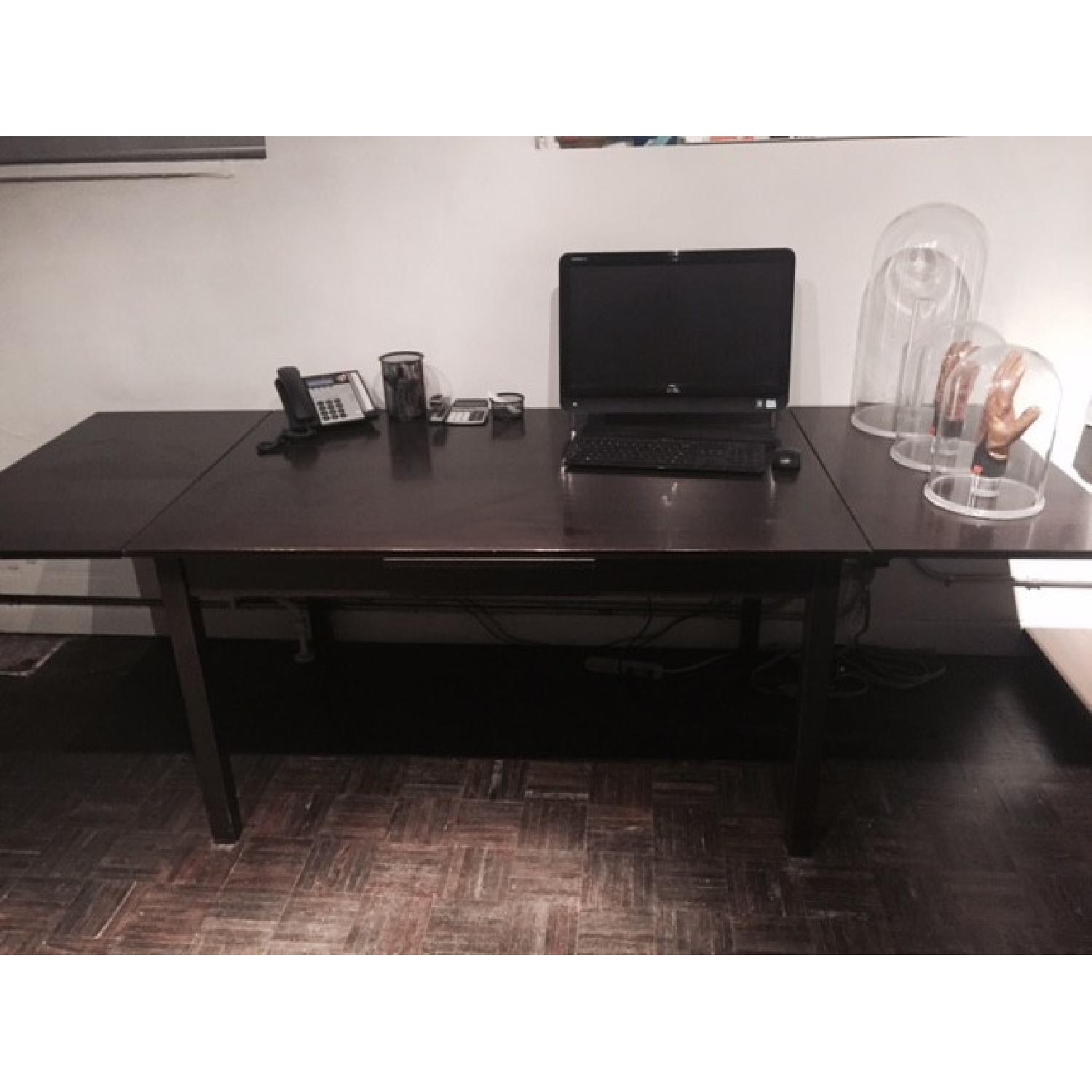 Drop-Leaf Table/Desk - image-1