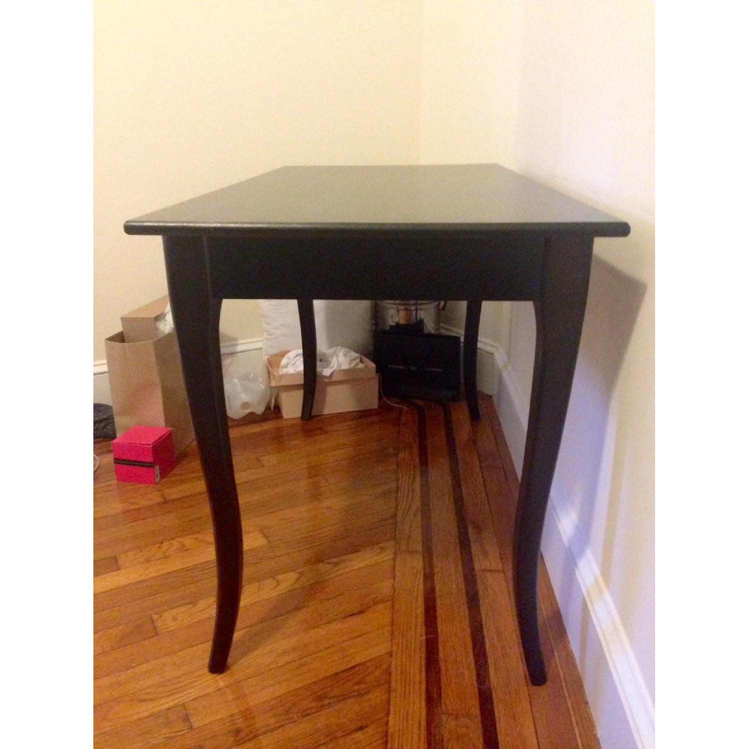 Ikea Black Wooden Desk - image-1
