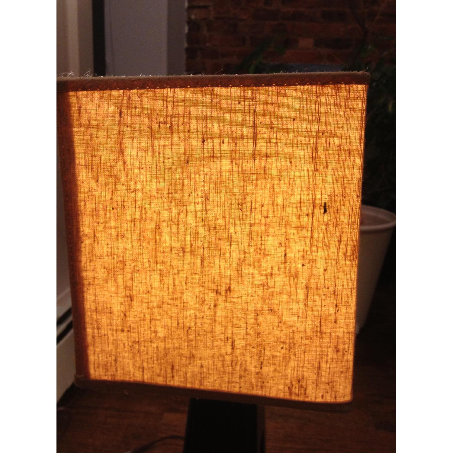 Pier 1 Table Lamp with Rectangular Shade - image-6